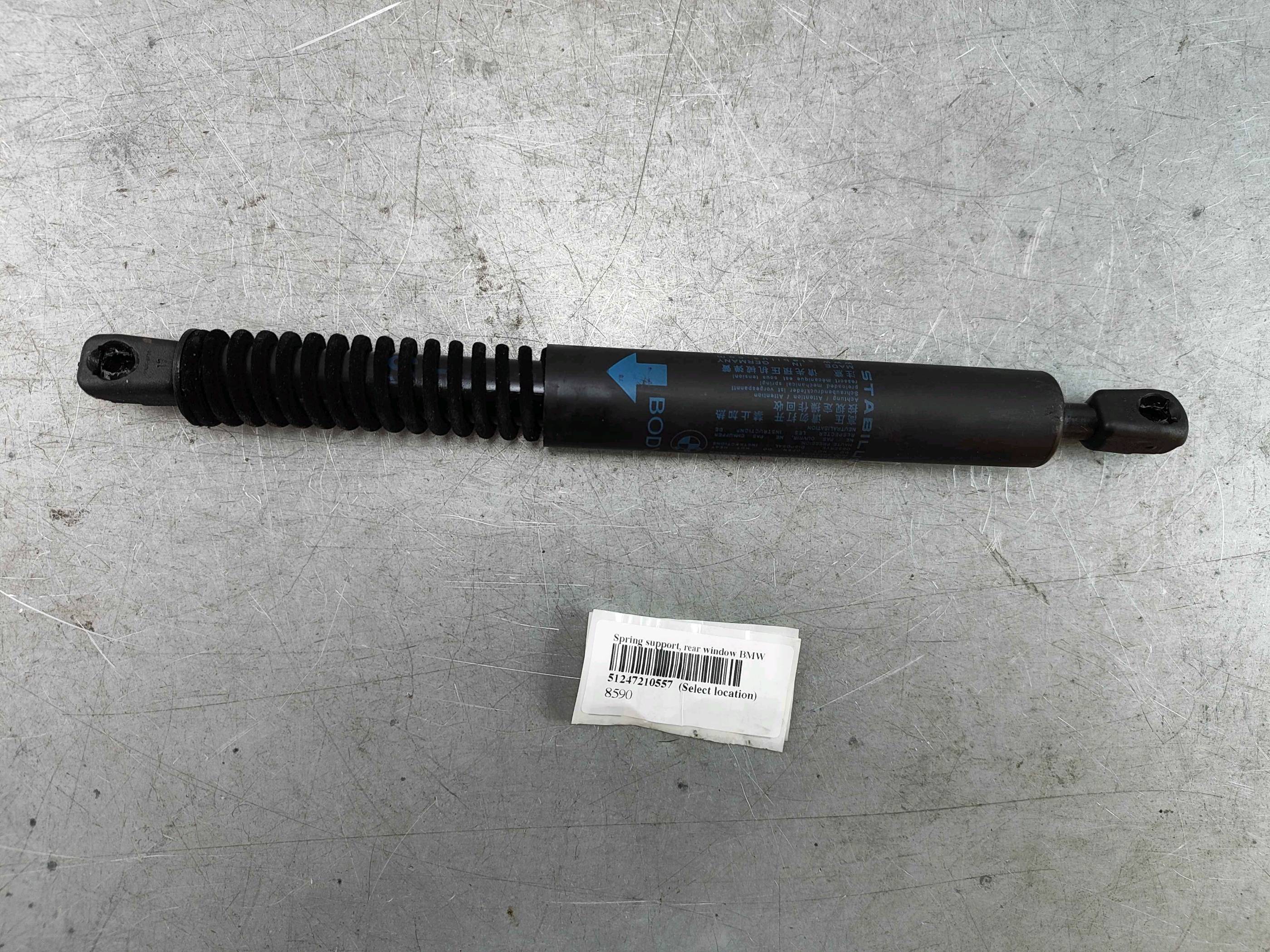 Spring support, rear window BMW