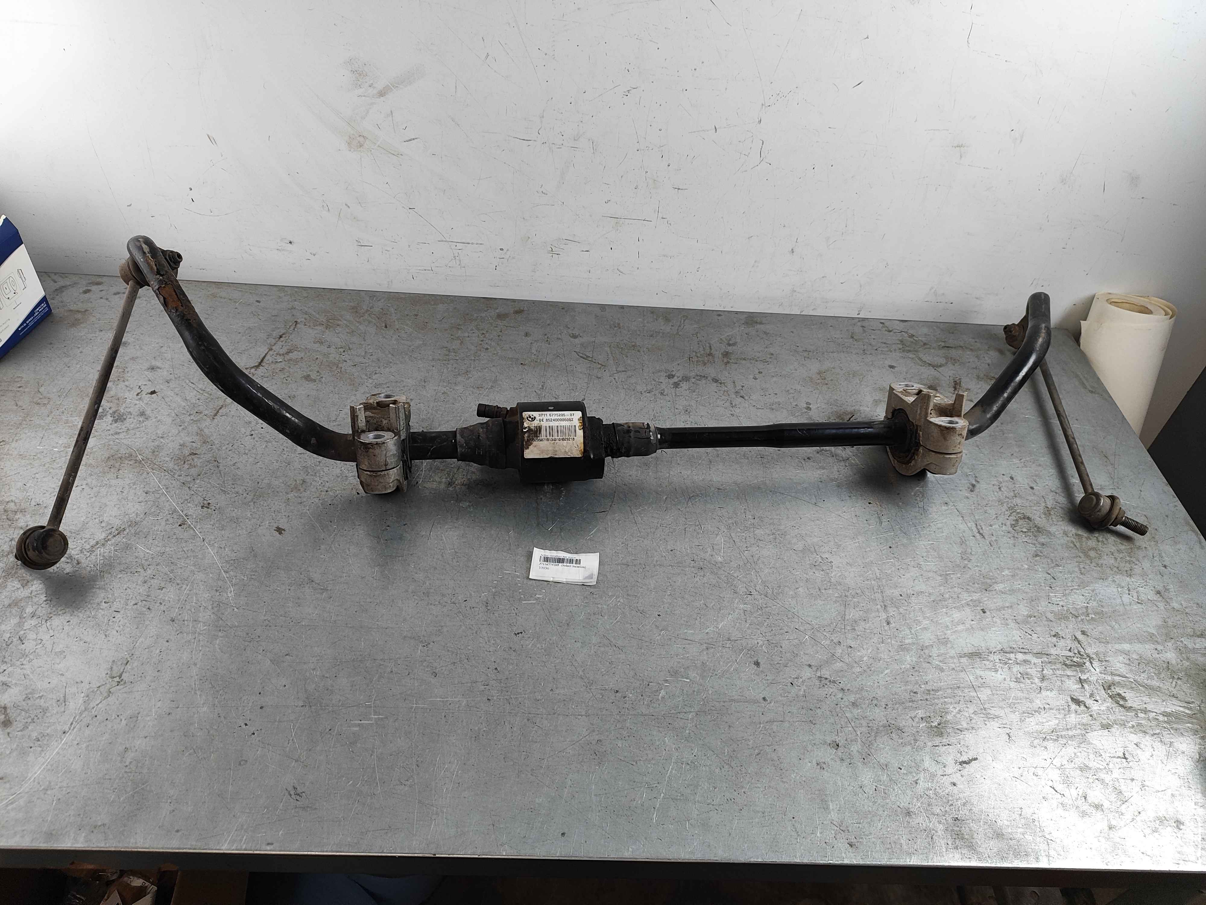 Active stabilizer bar BMW
