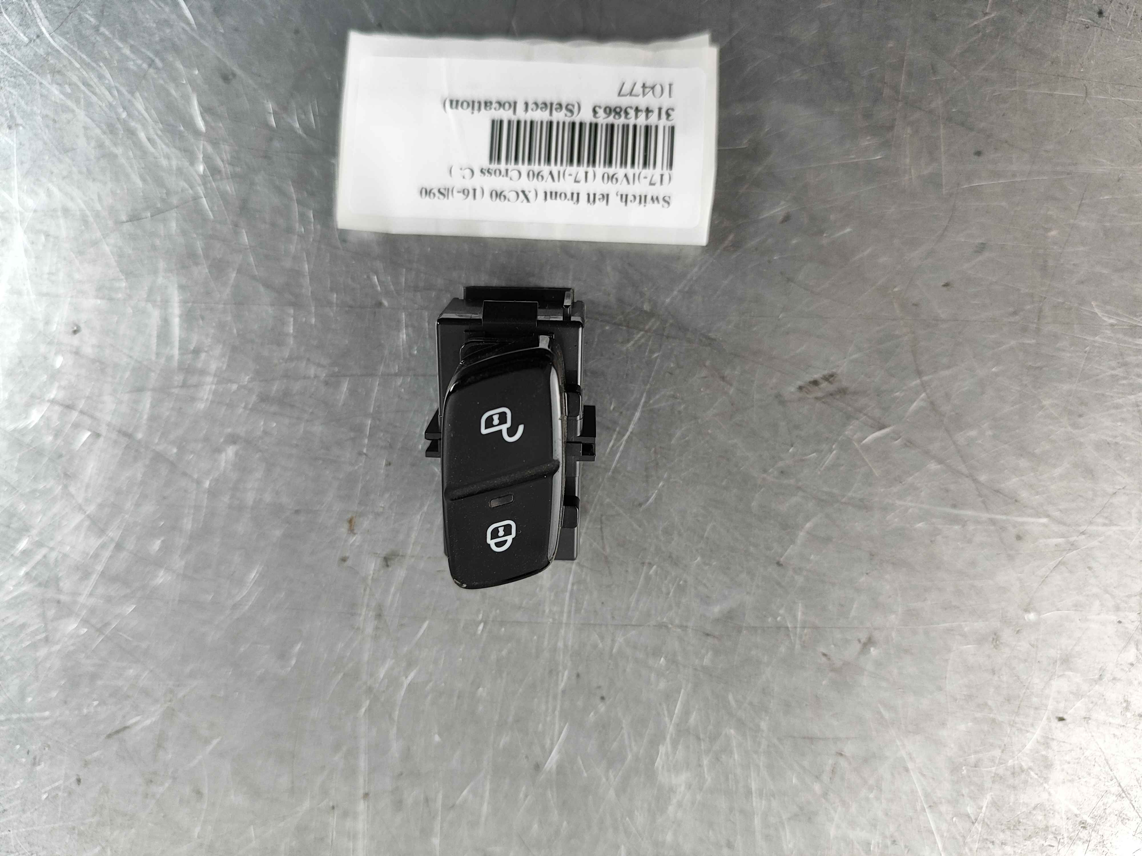 Switch, left front (XC90 (16-)|S90 (17-)|V90 (17-)|V90 Cross C. )