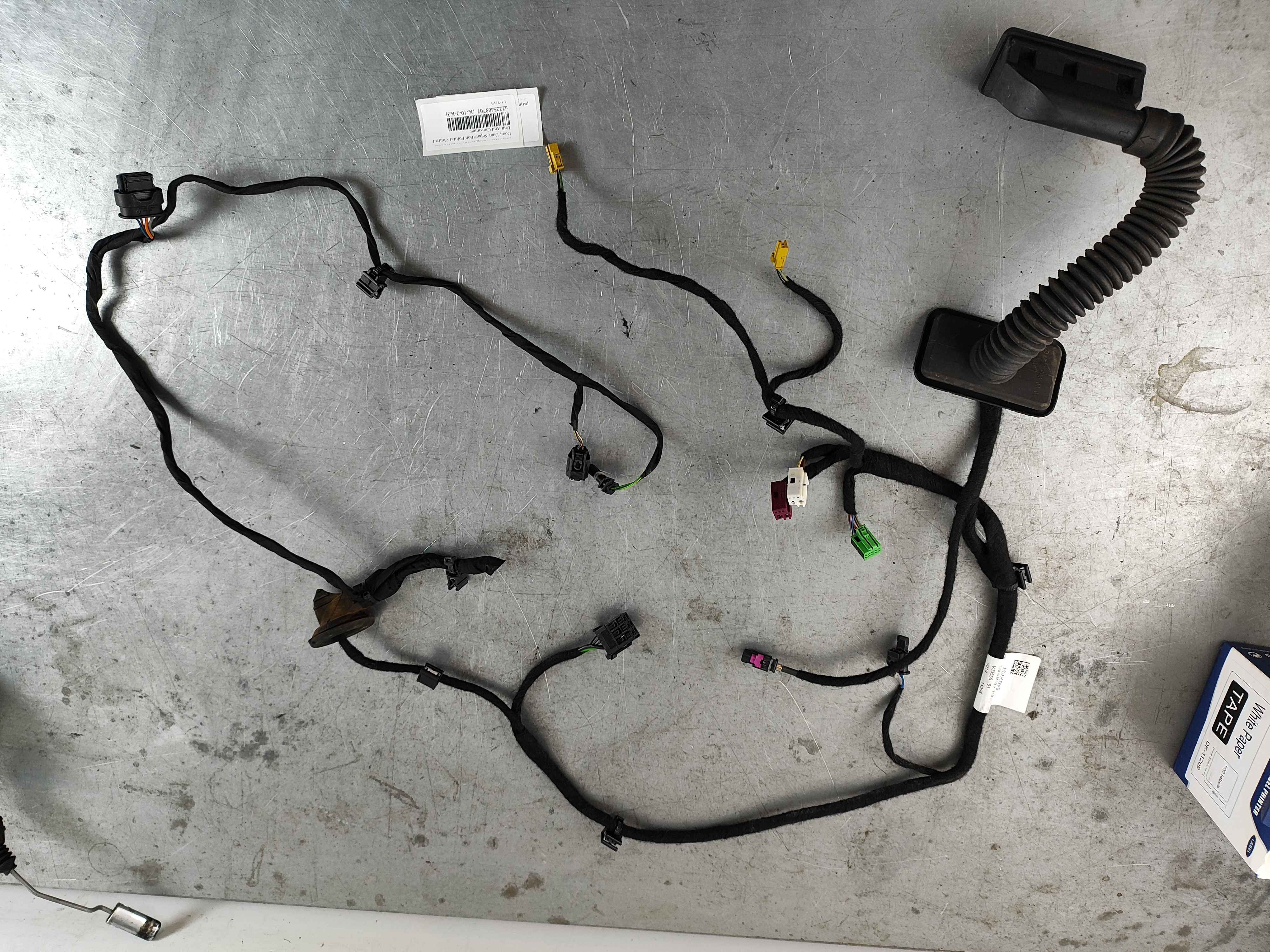 Electrical Wiring Harness | Left Front Door, Door Separation Pointat Control Unit And Consumer