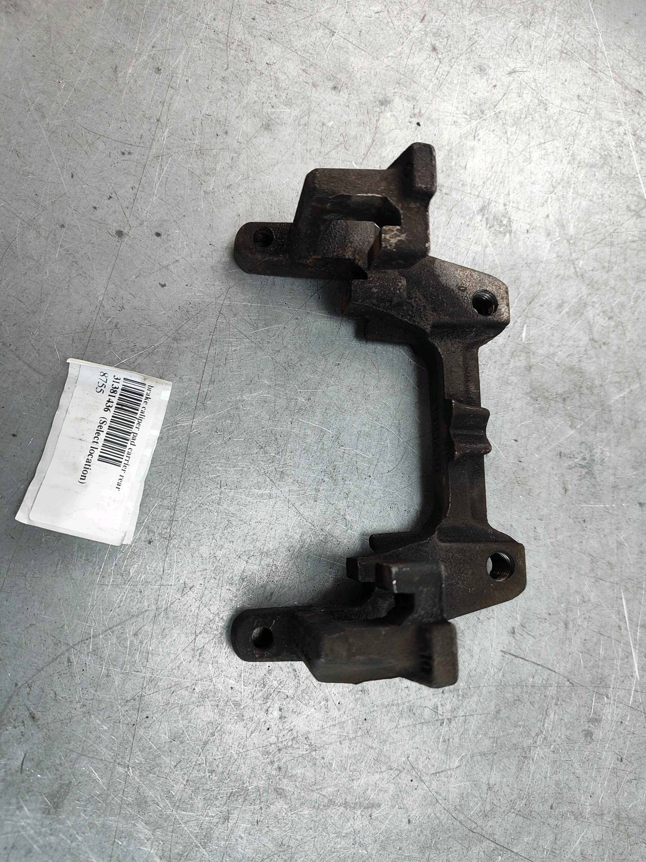 brake caliper pad carrier rear