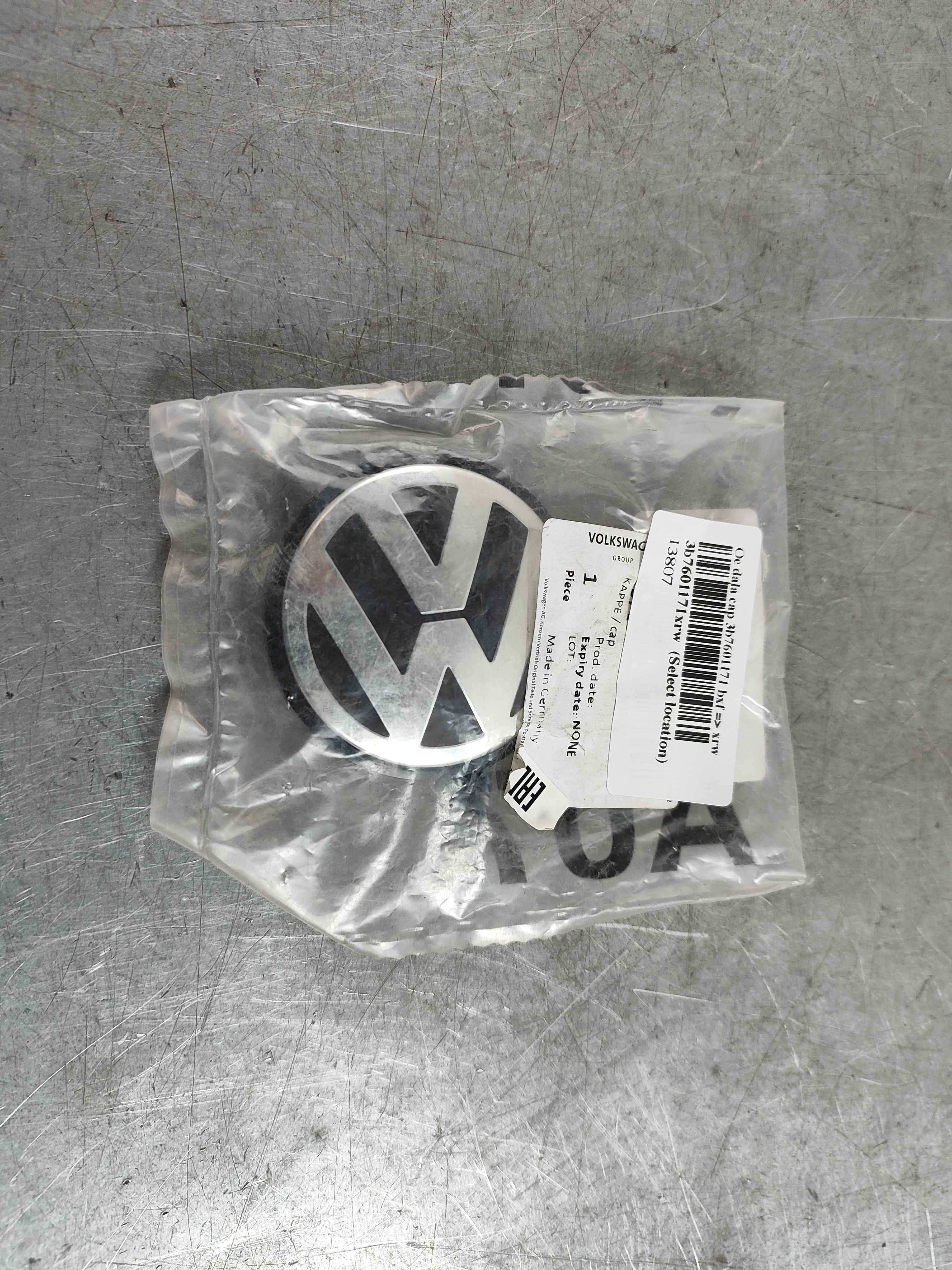 Oe daļa cap 3b7601171 bxf => xrw