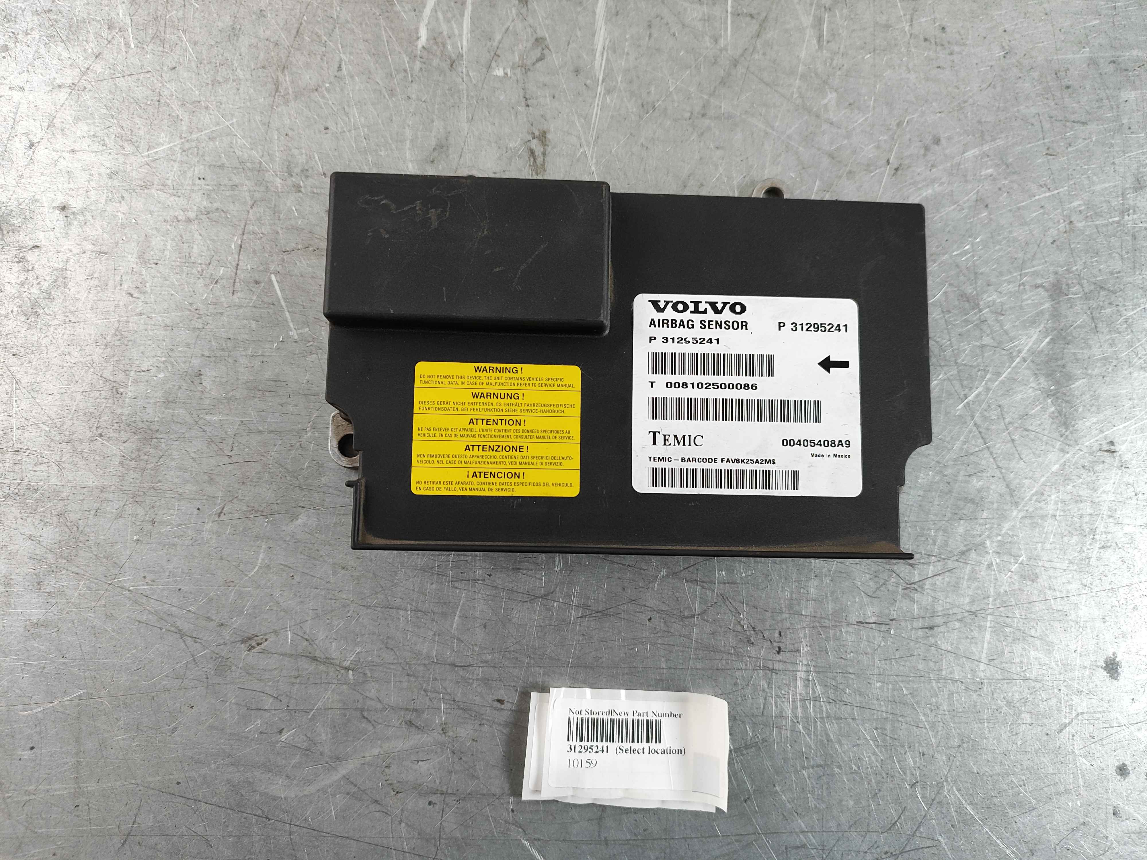 Not Stored|New Part Number