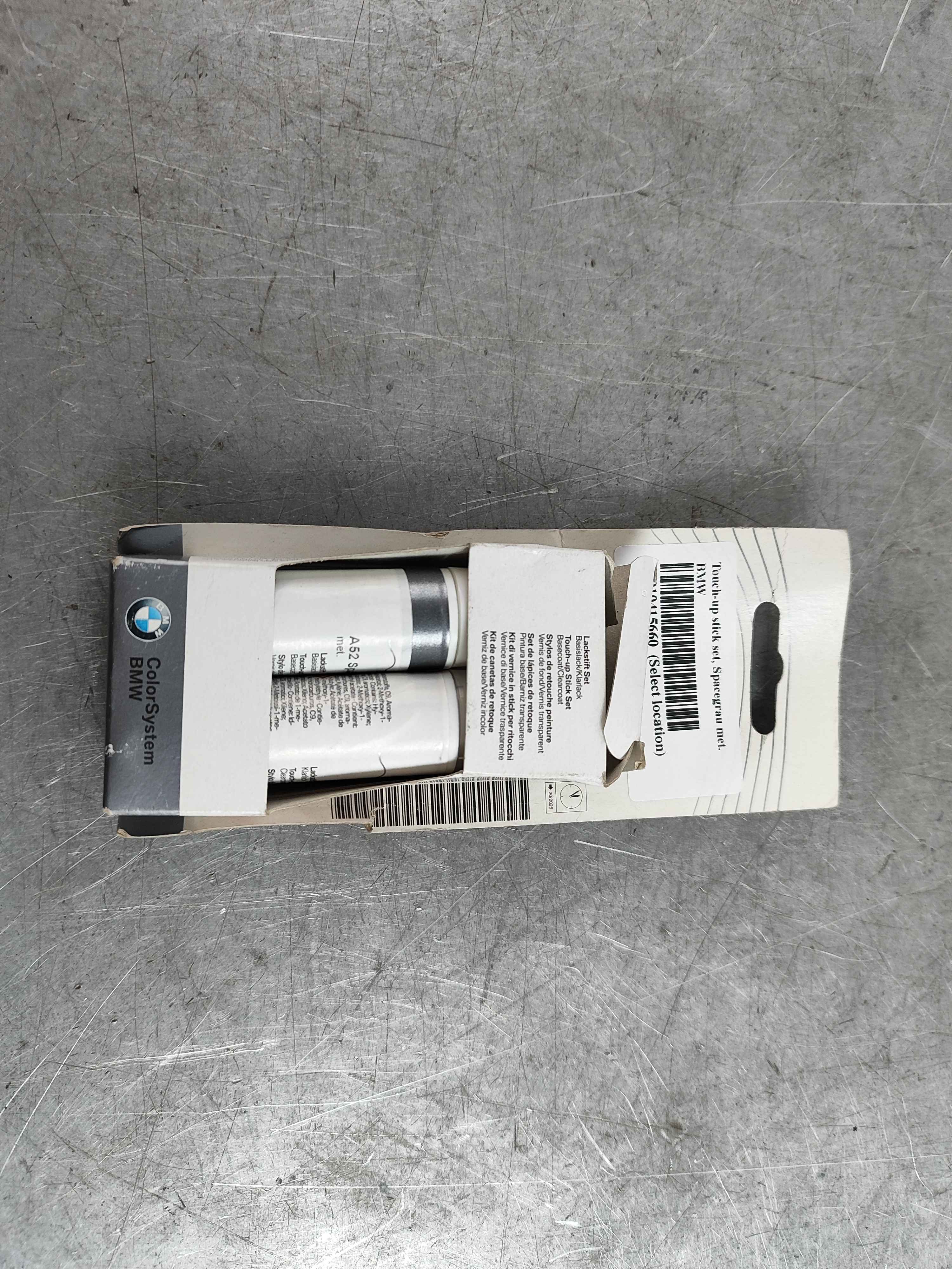 Touch-up stick set, Spacegrau met. BMW