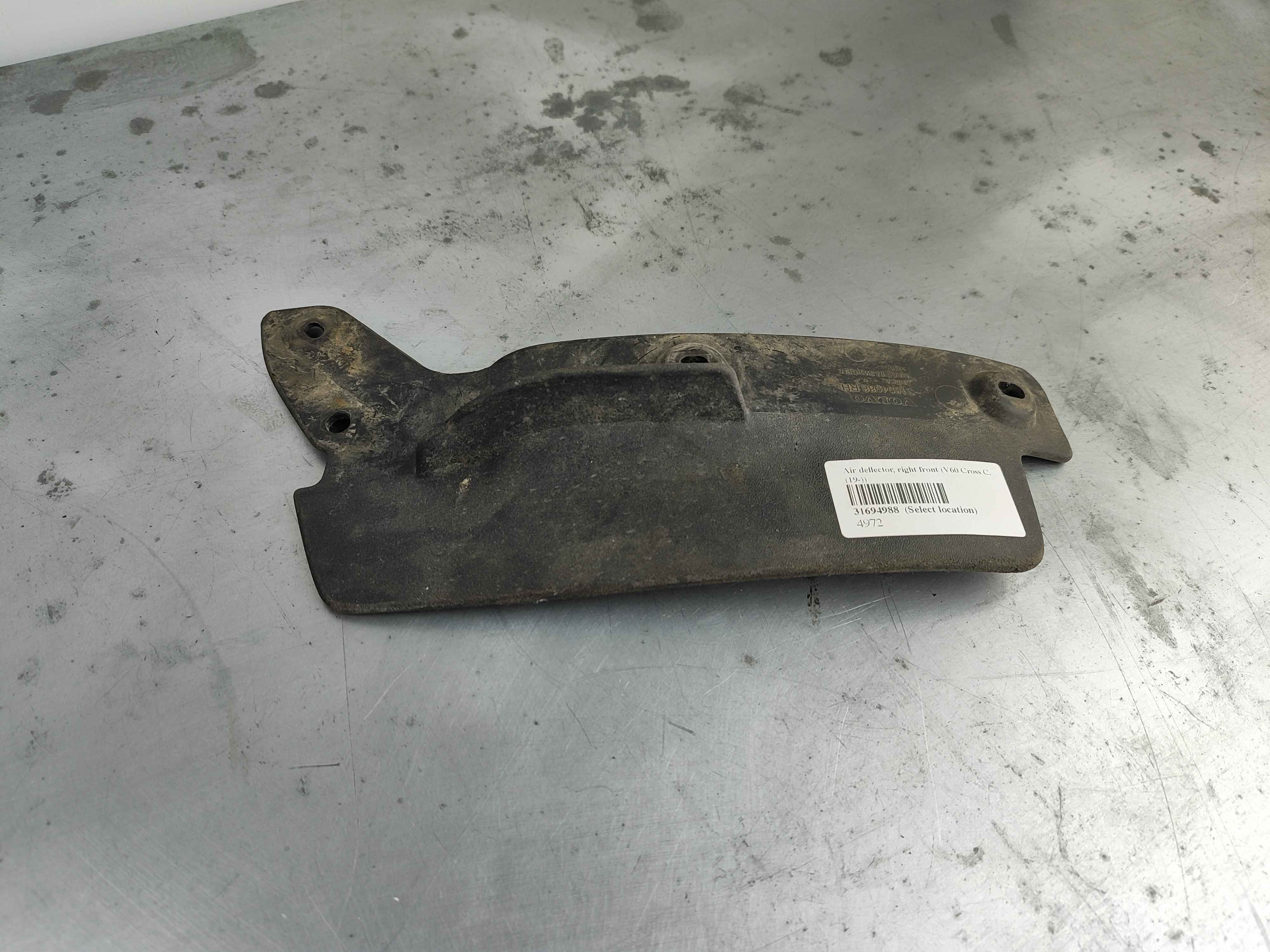 Air deflector, right front (V60 Cross C. (19-))