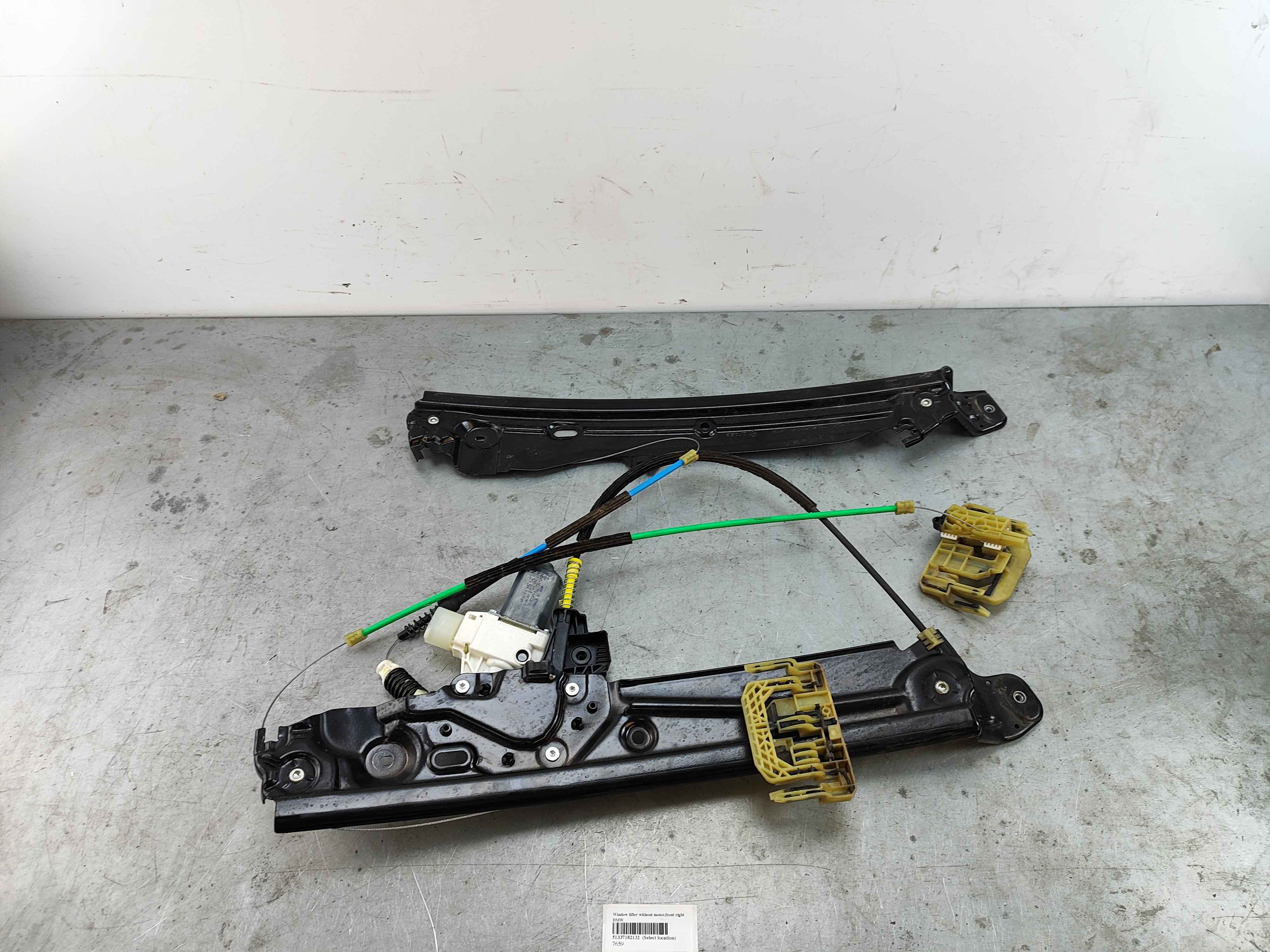 Window lifter without motor,front right BMW