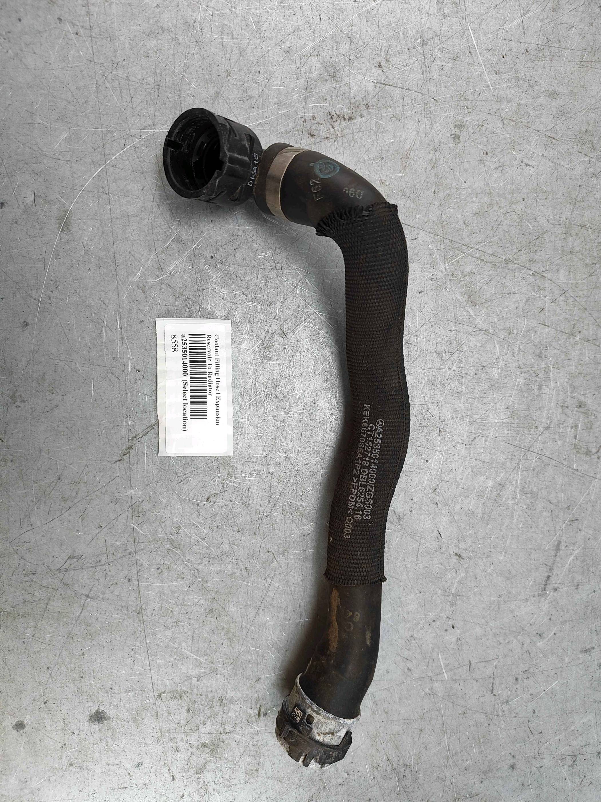 Coolant Filling Hose | Expansion Reservoir To Radiator