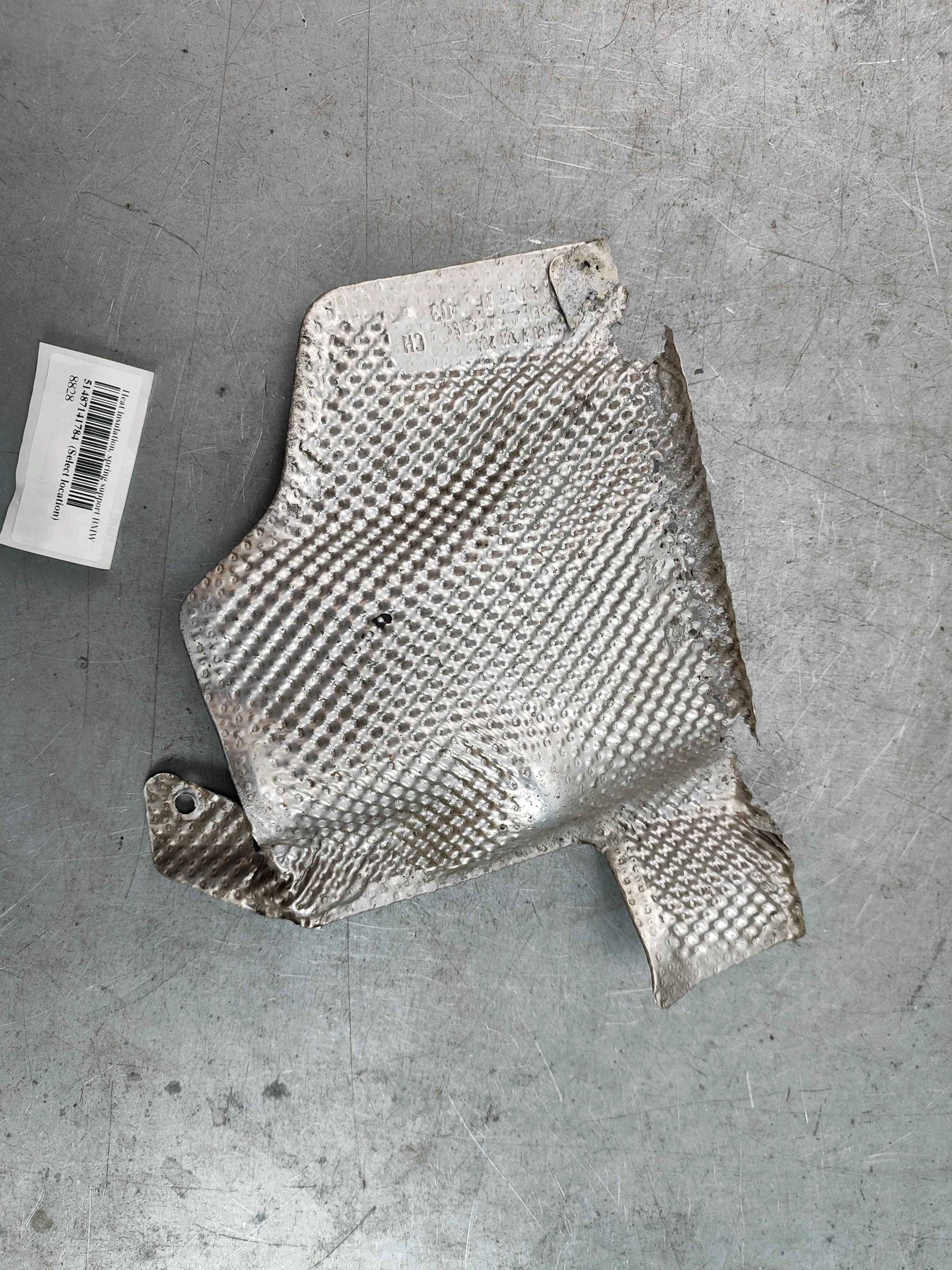 Heat insulation, spring support BMW