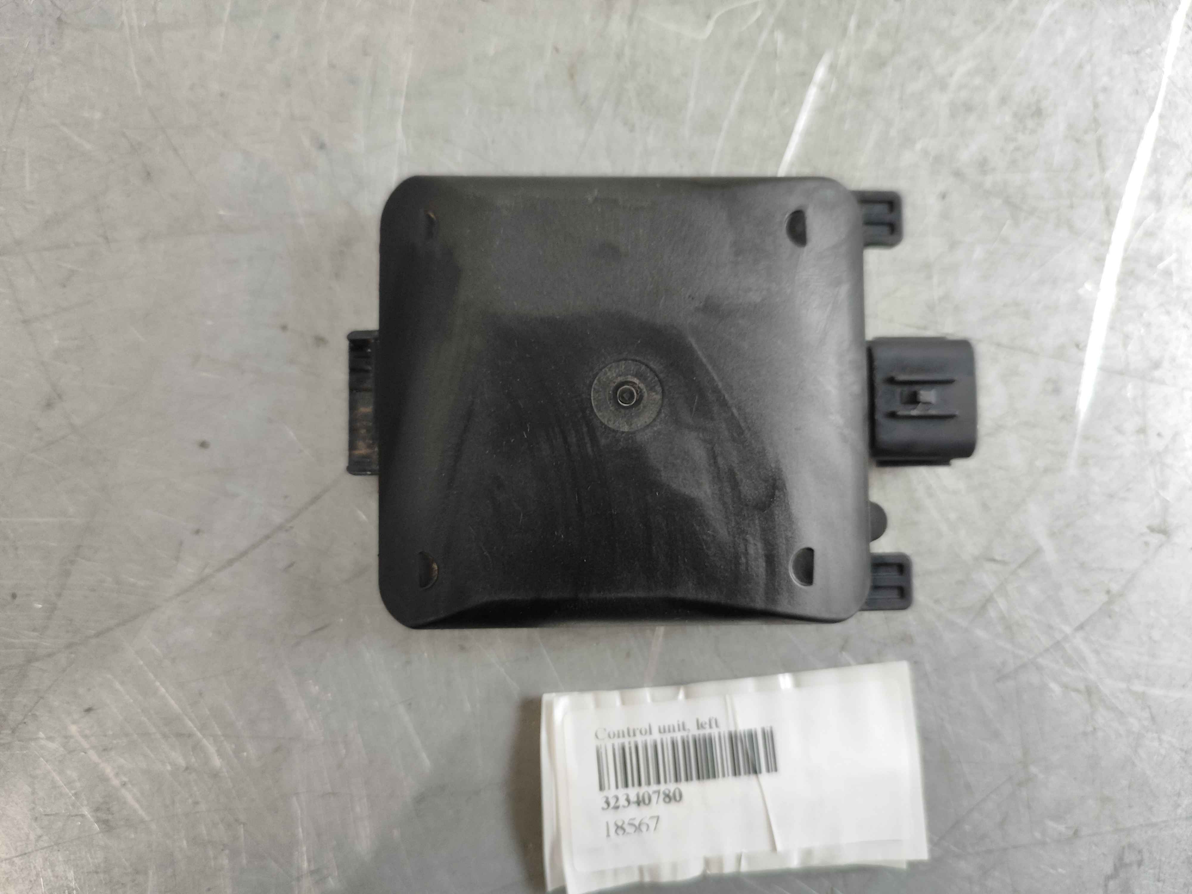 Control unit, left