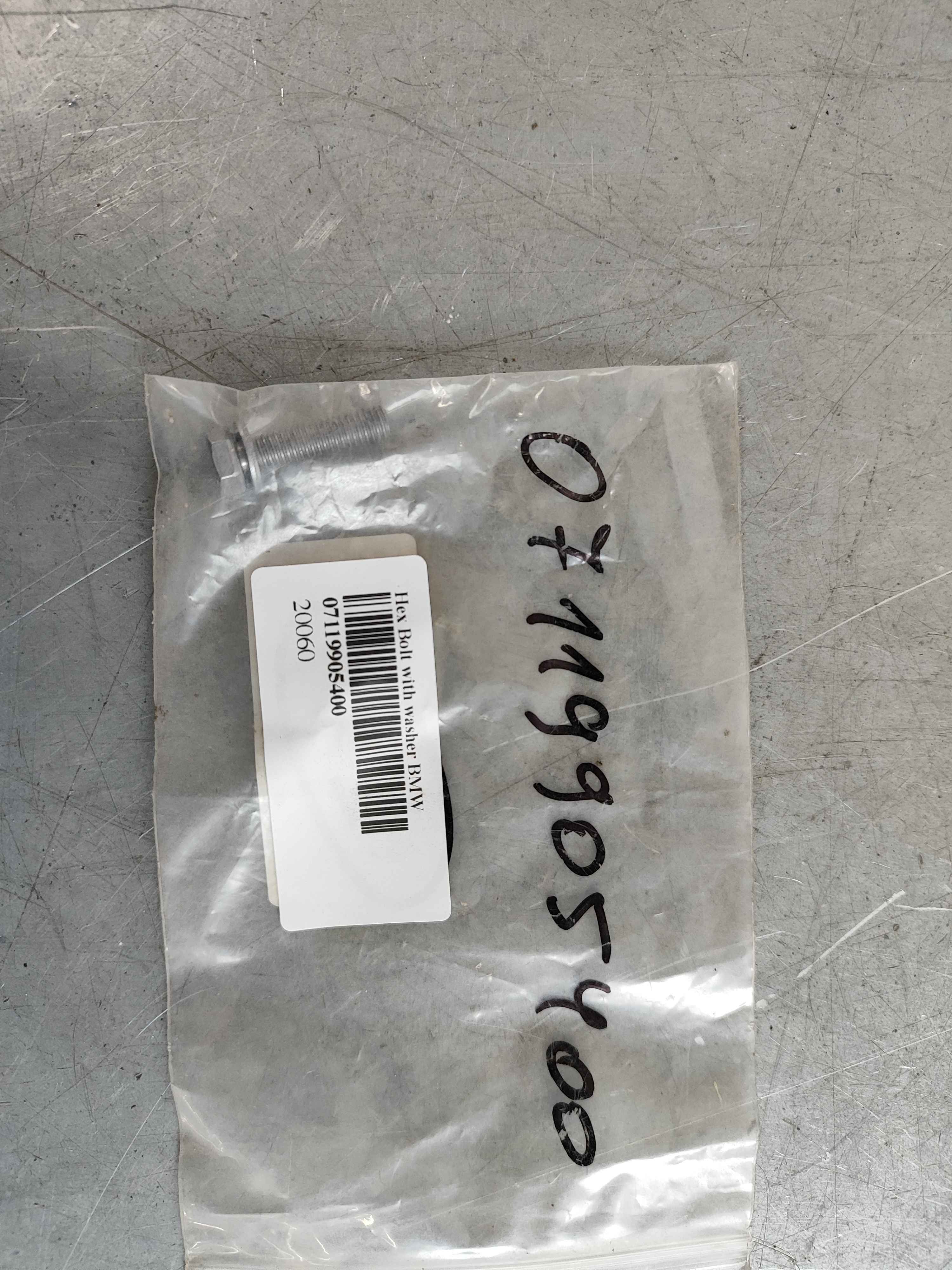 Hex Bolt with washer BMW
