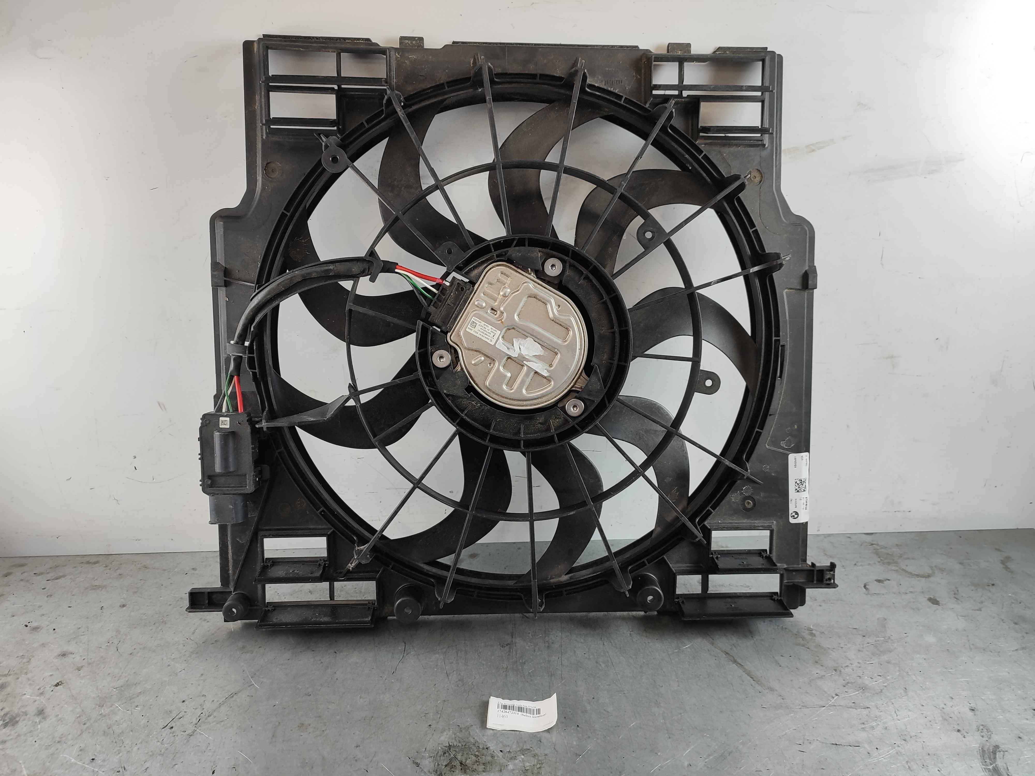 Fan housing with fan BMW