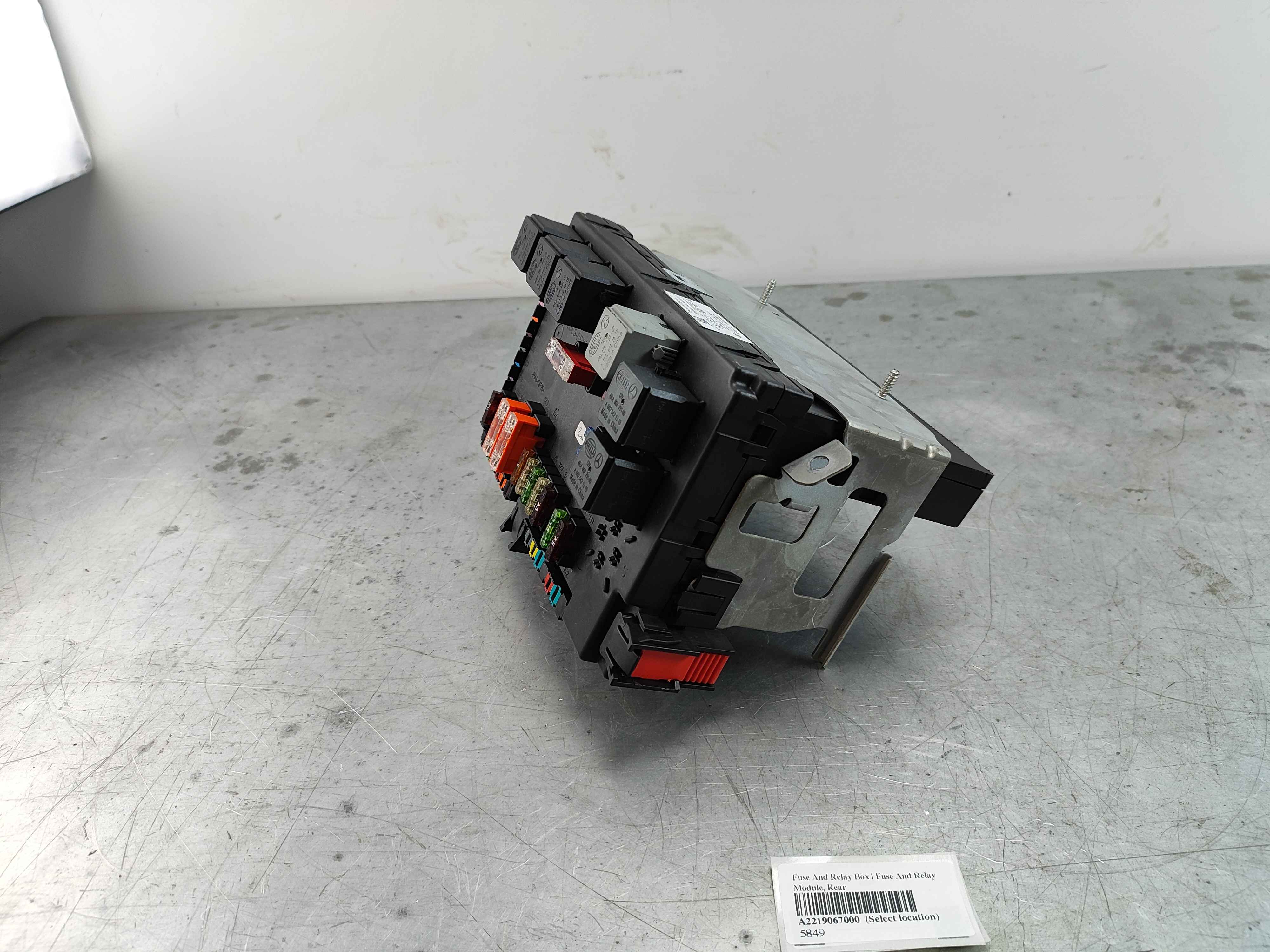 Fuse And Relay Box | Fuse And Relay Module, Rear
