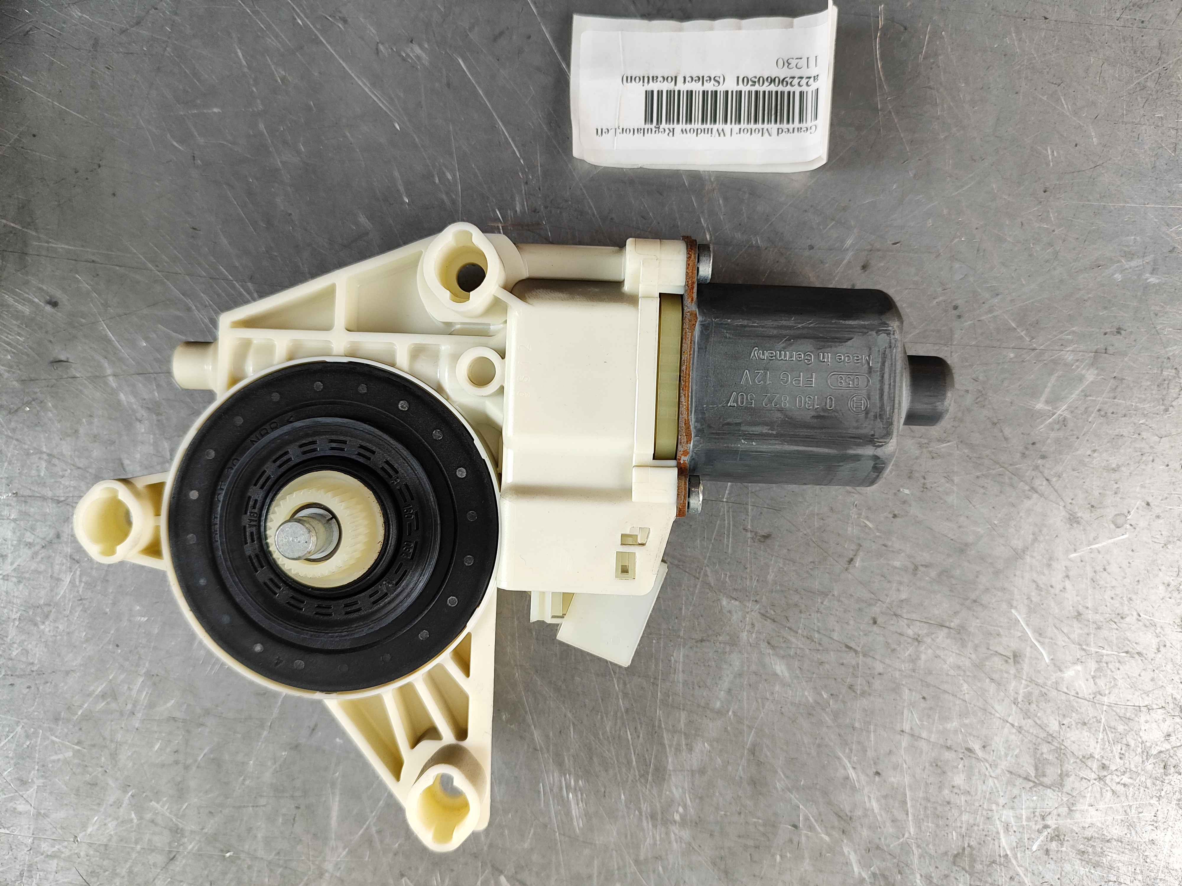 Geared Motor | Window Regulator,Left