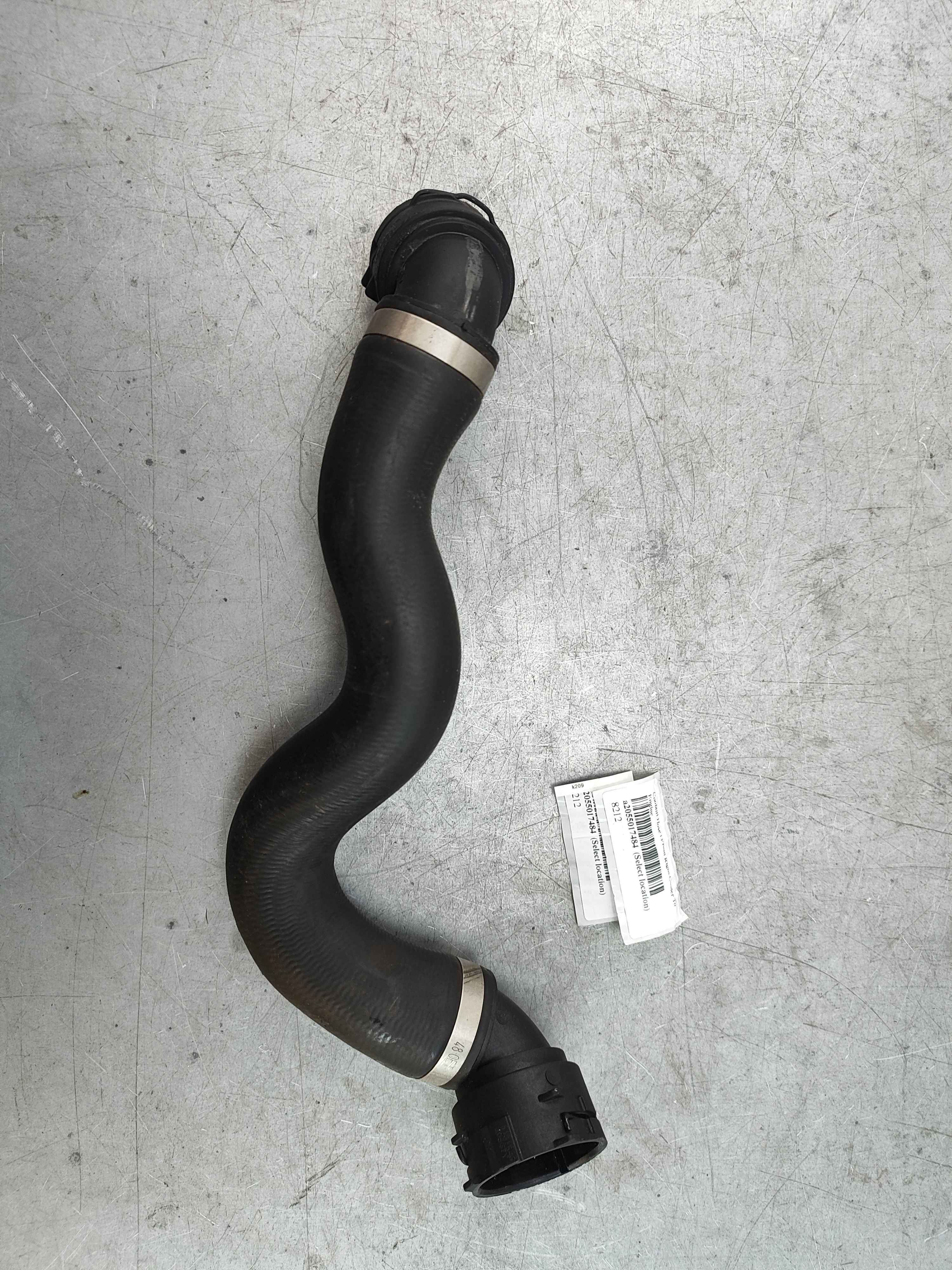 Coolant Hose | From Right Cooler To Engine