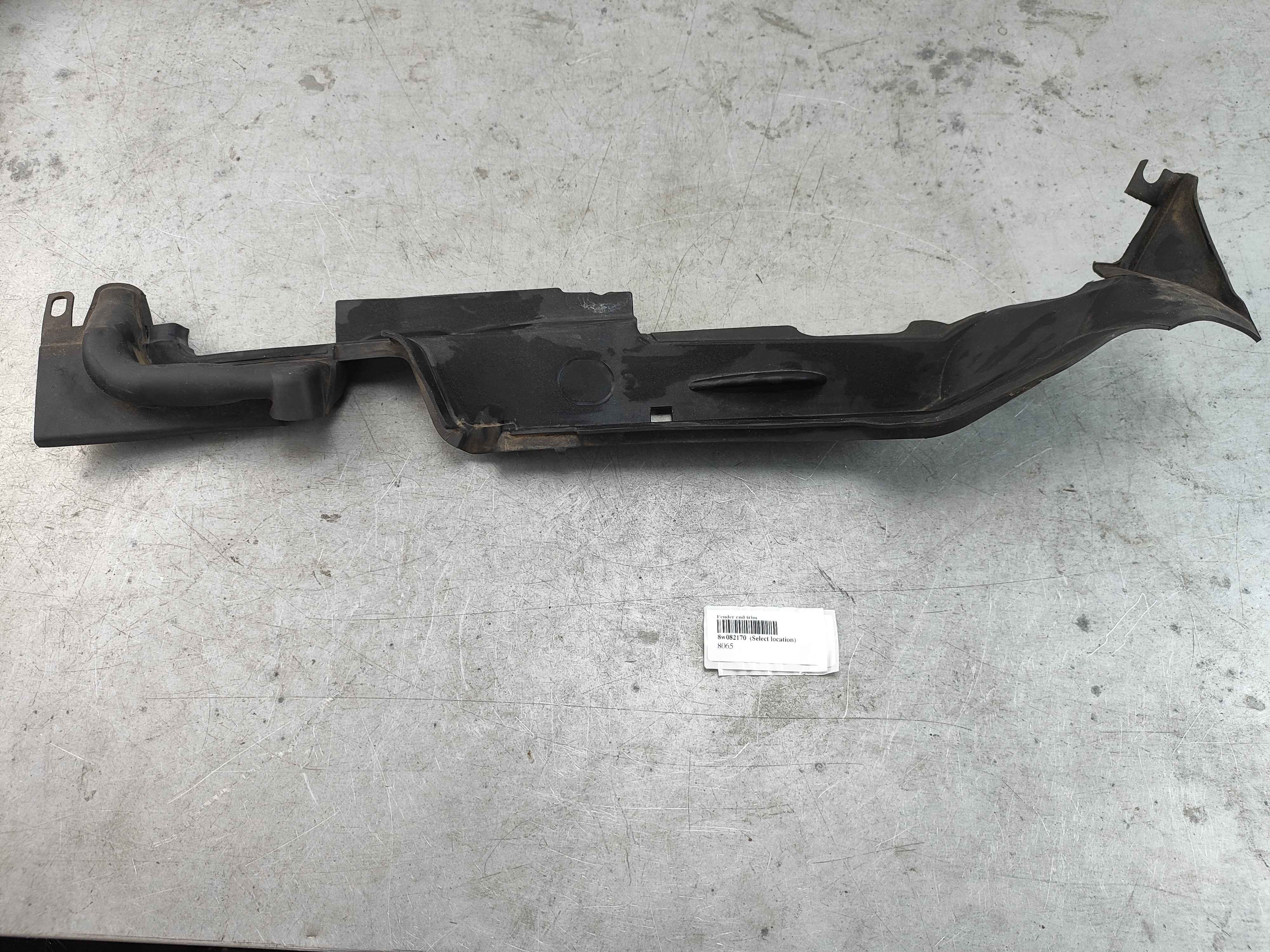 Fender end trim