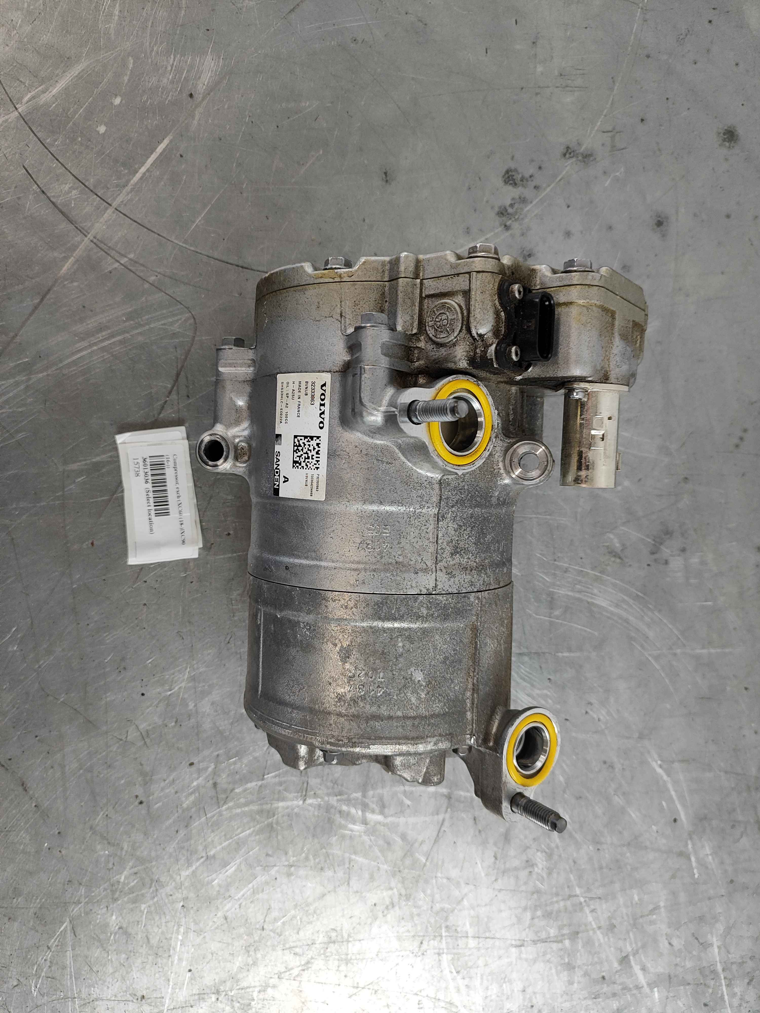 Compressor, exch (XC60 (18-)|XC90 (16-))