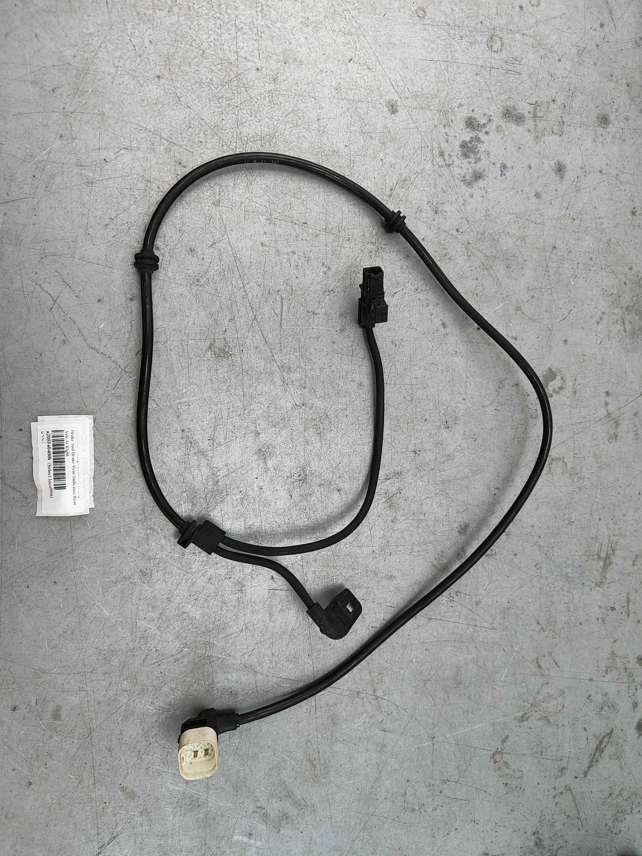 Electrical Wiring Harness | Parking Brake And Brake Wear Indicator, Rear Axle At Right