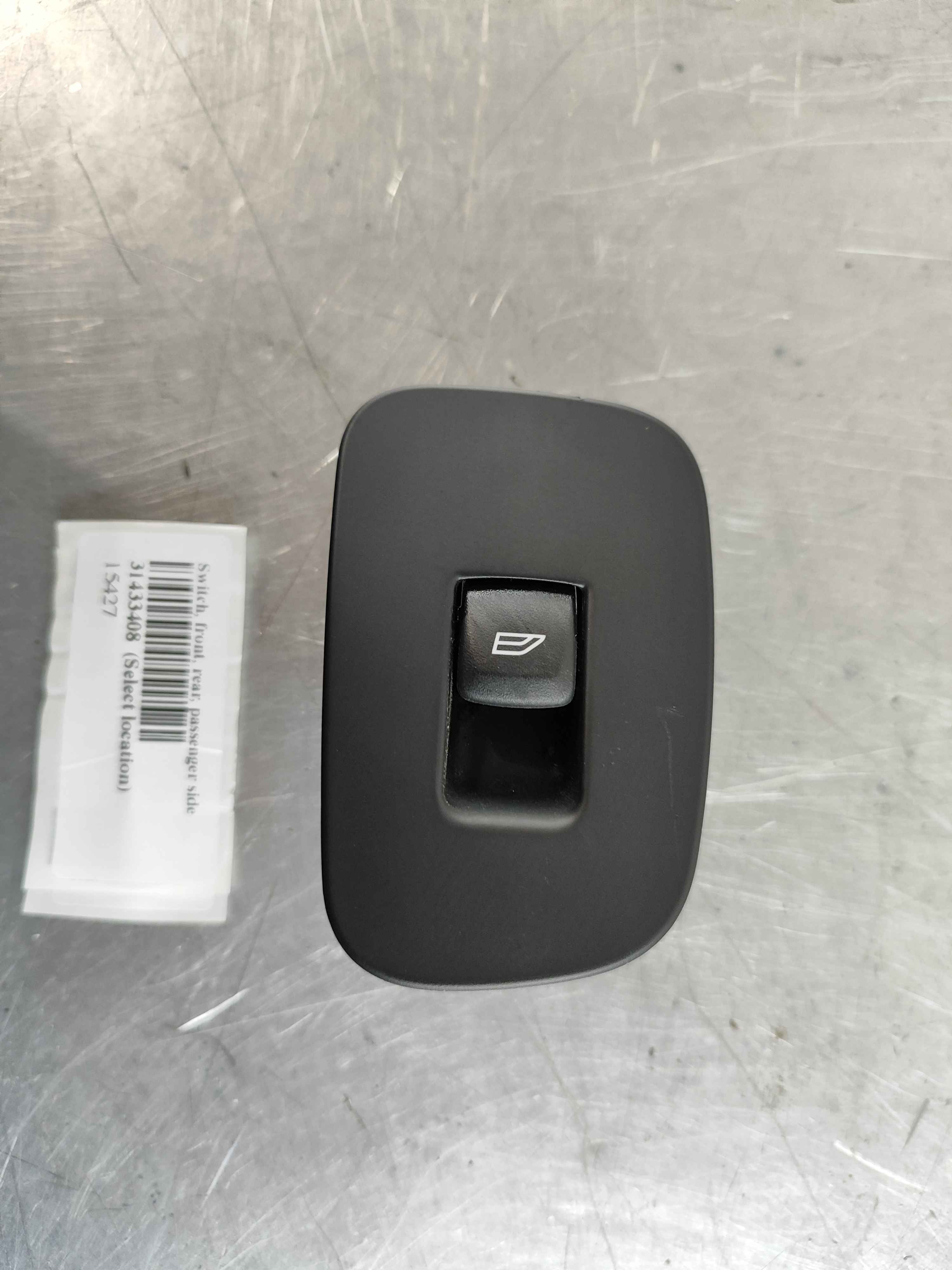 Switch, front, rear, passenger side