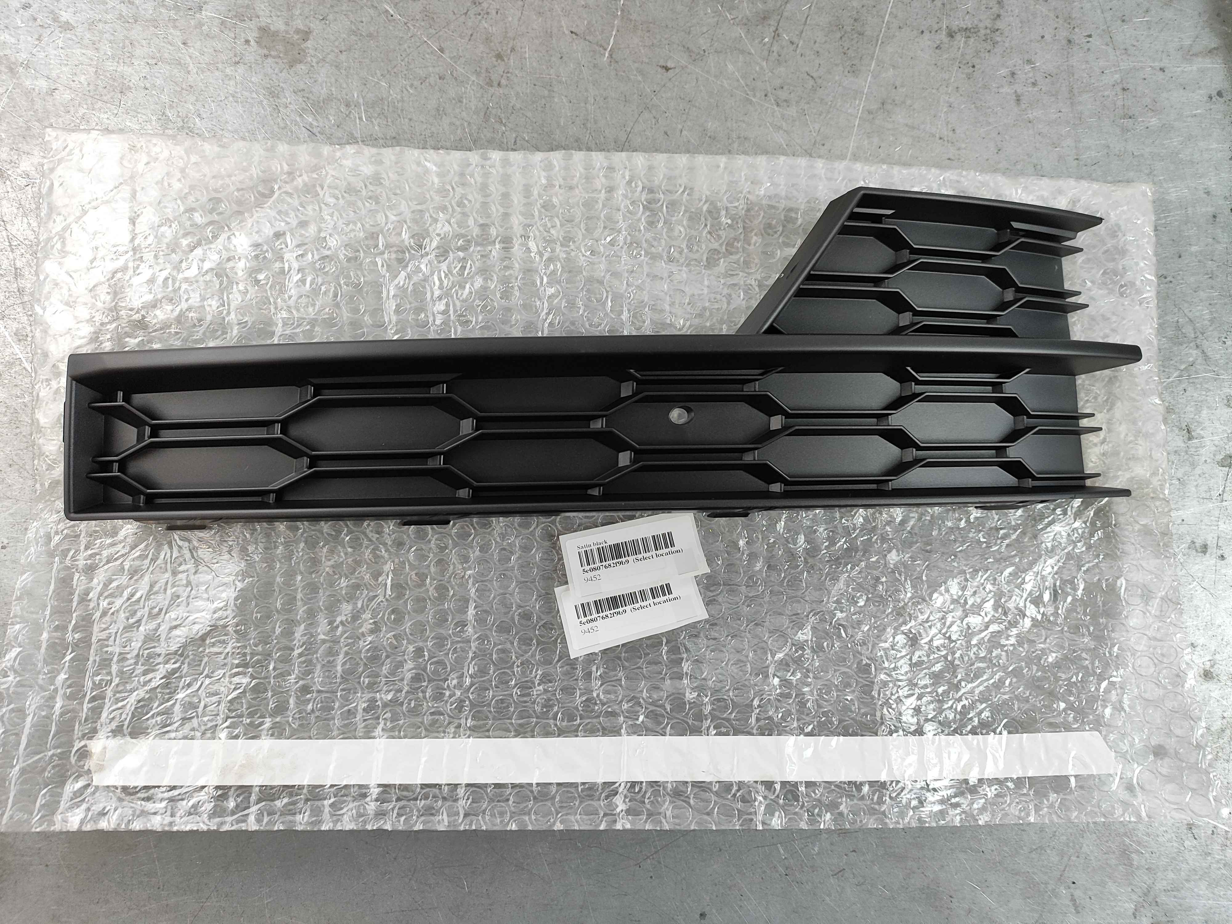 Satin black