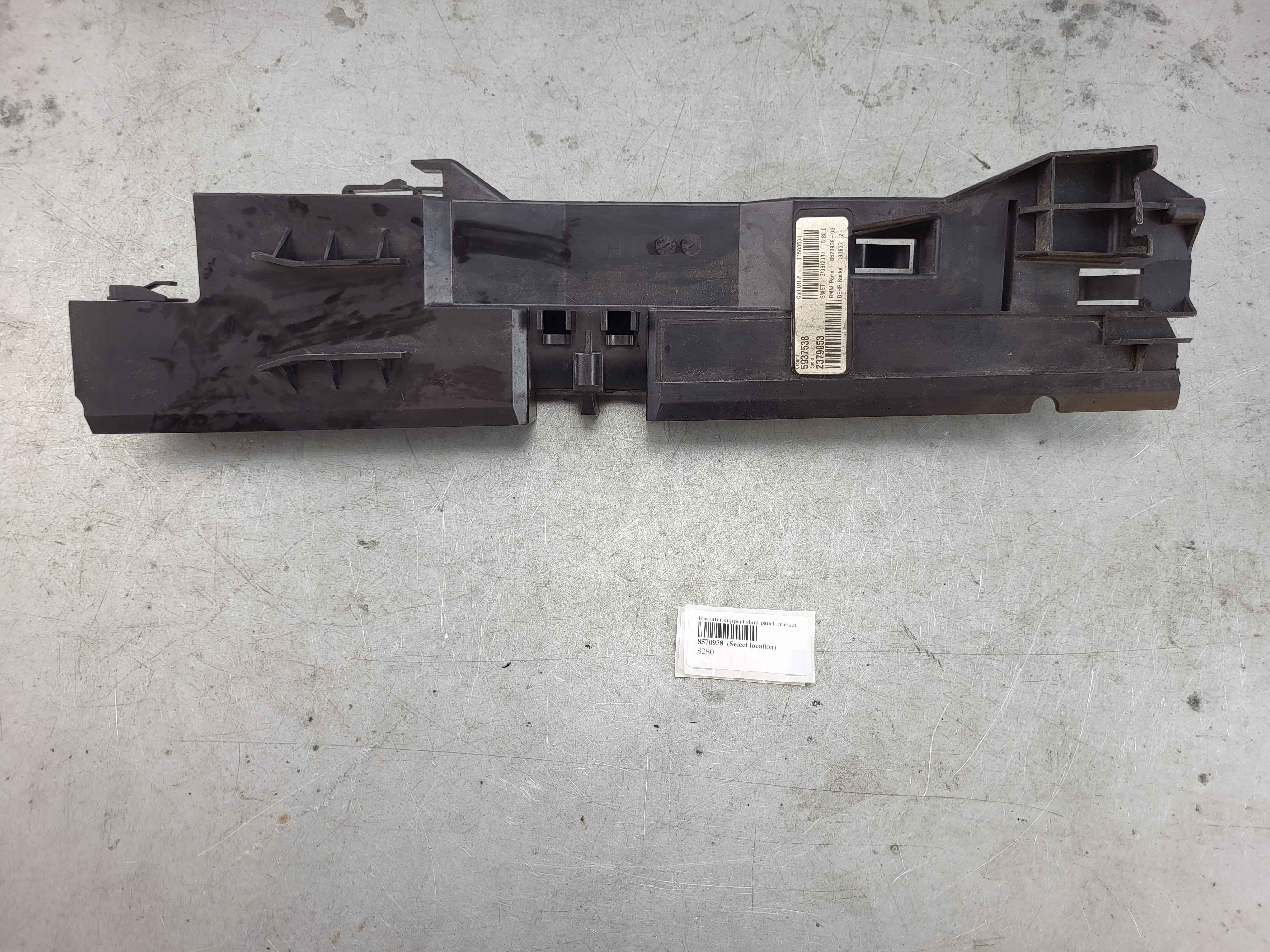 Radiator support  slam panel bracket