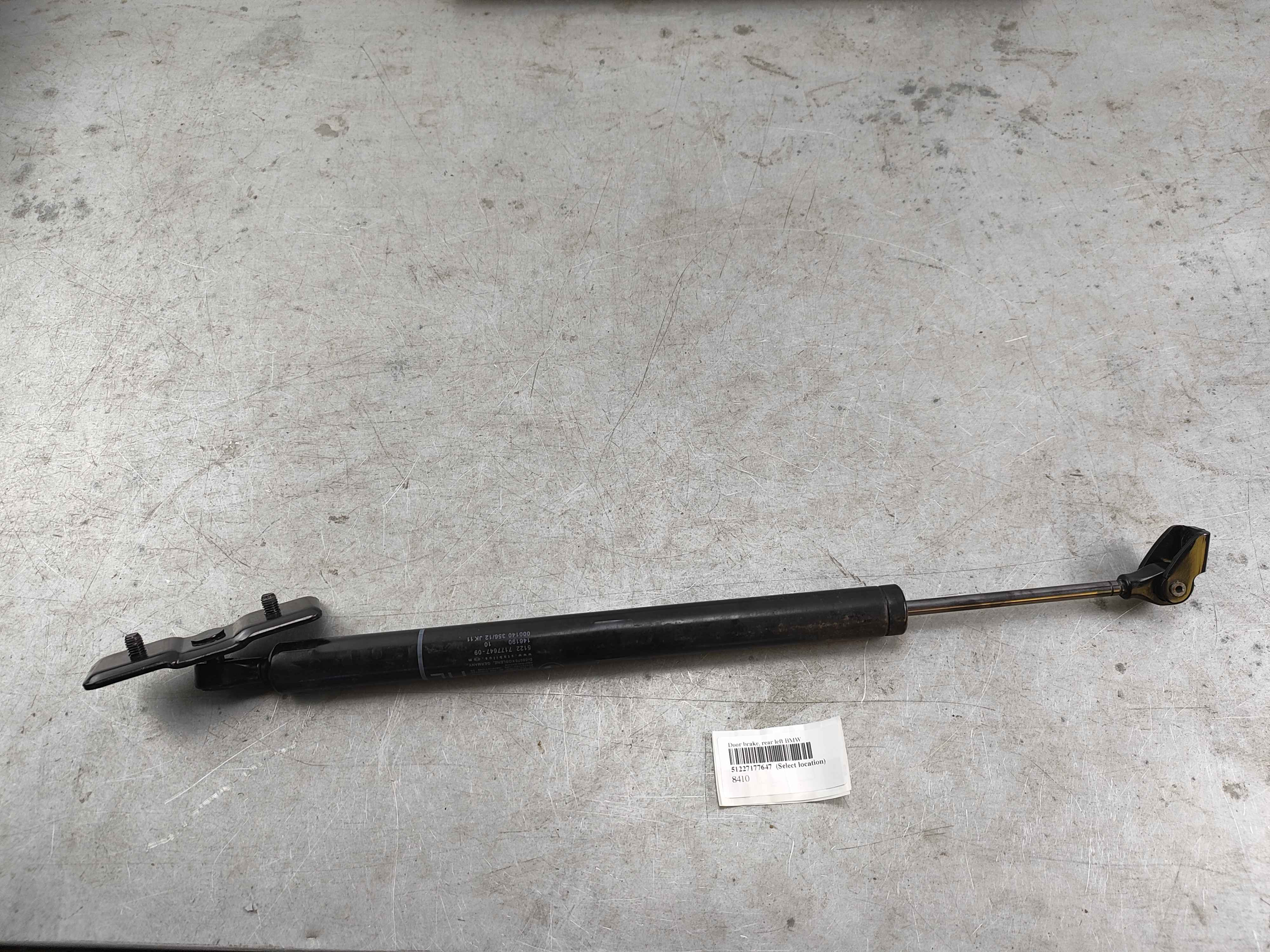 Door brake, rear left BMW
