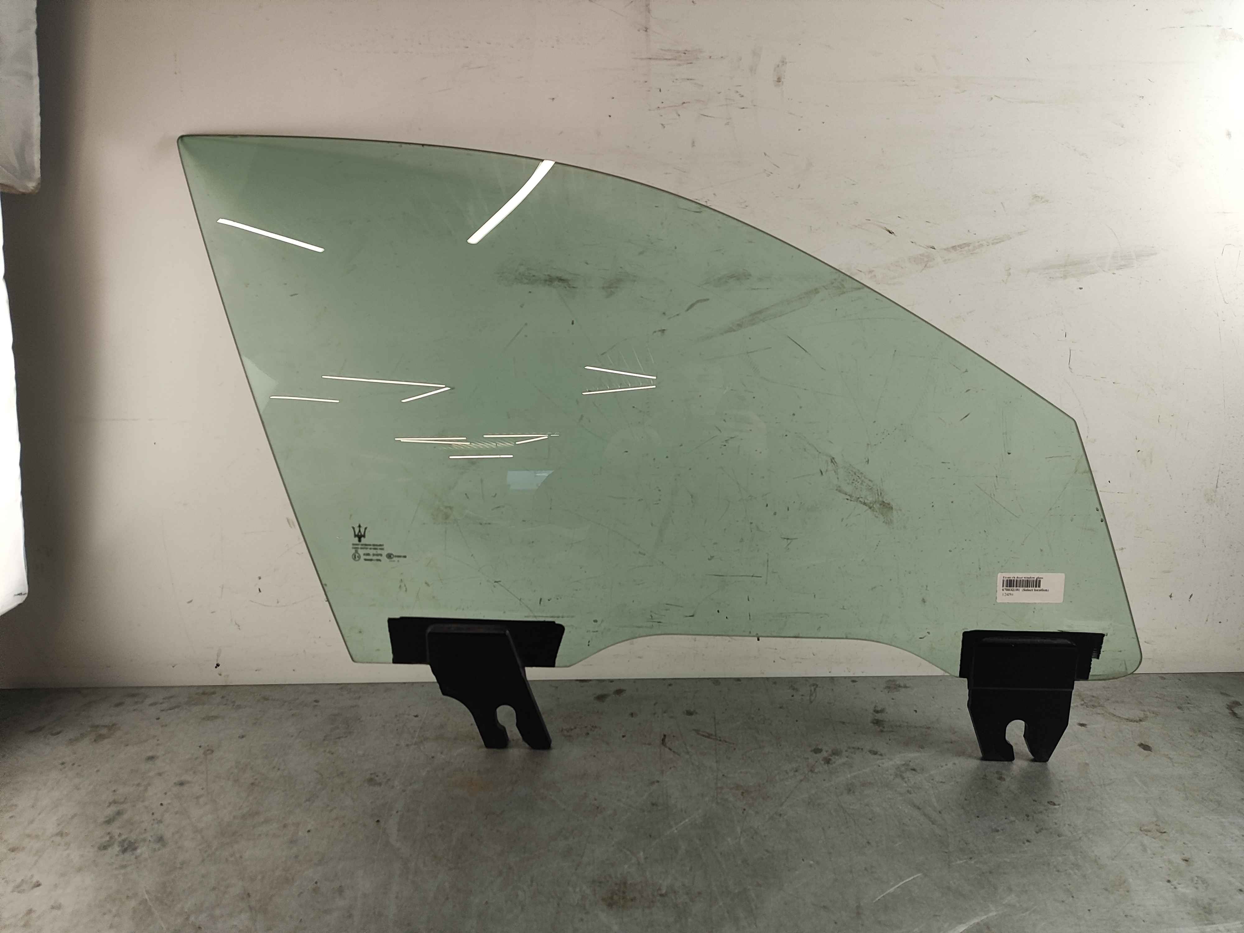 Front rh door window glass