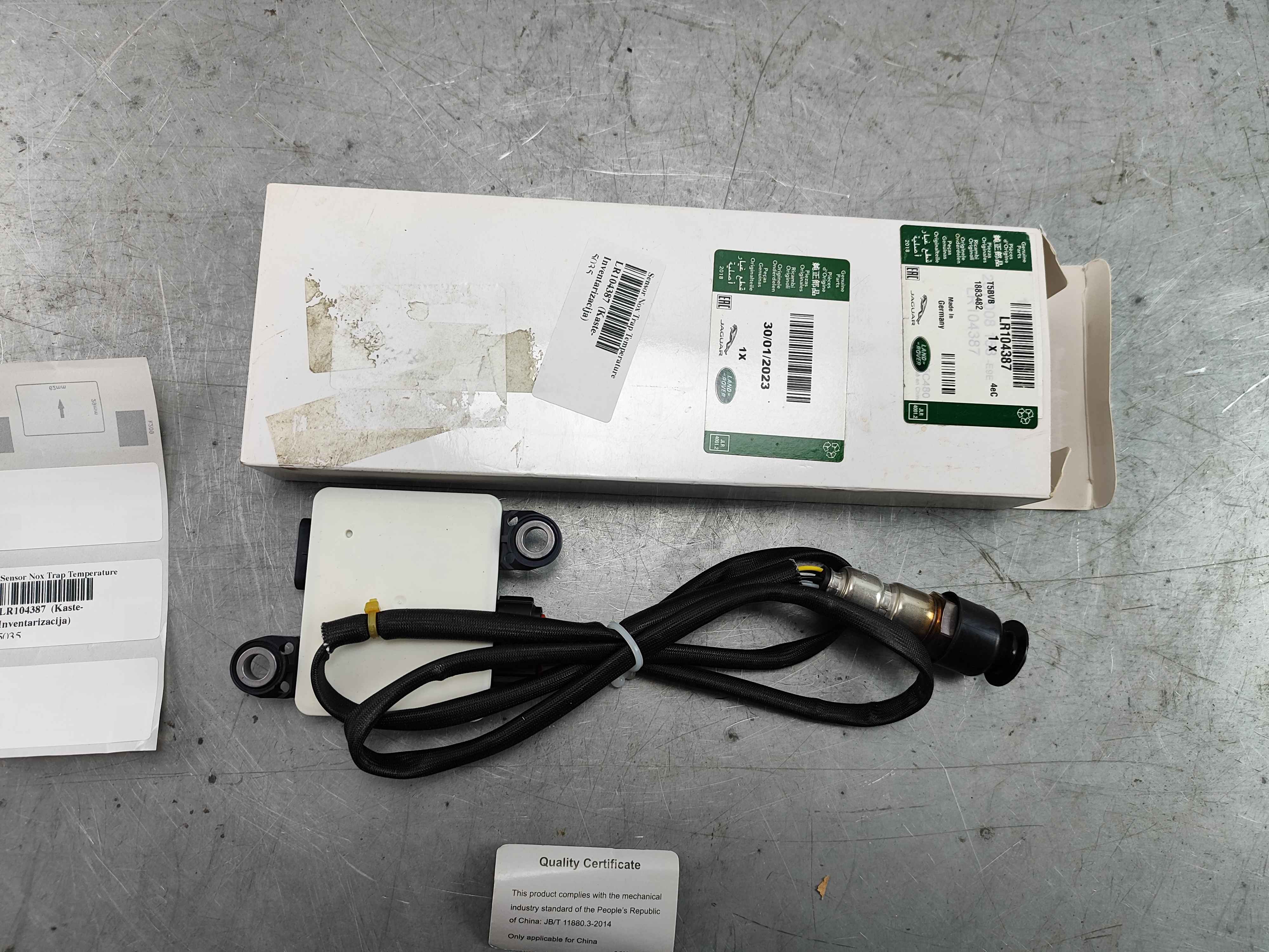 Sensor Nox Trap Temperature