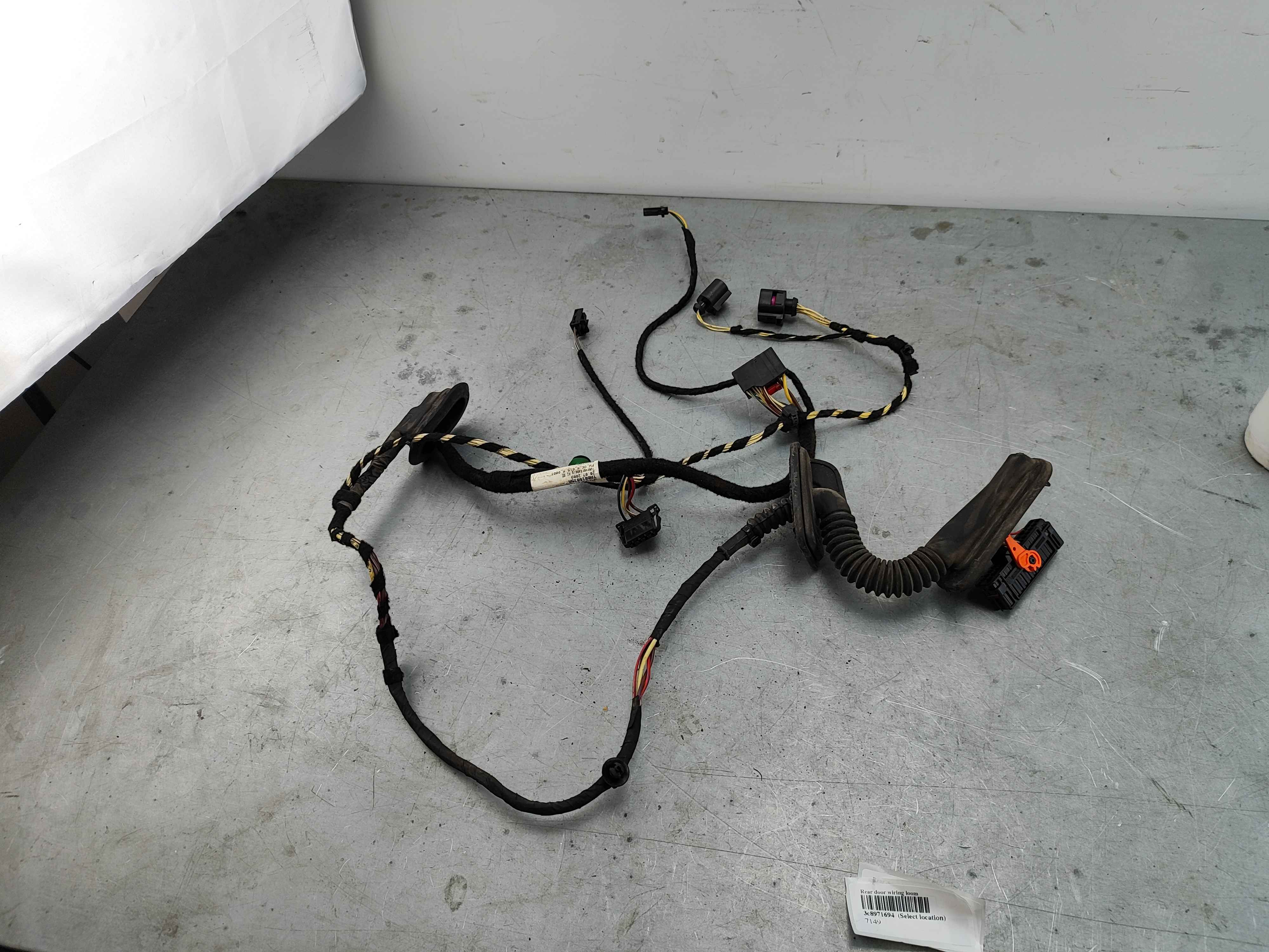 Rear door wiring loom
