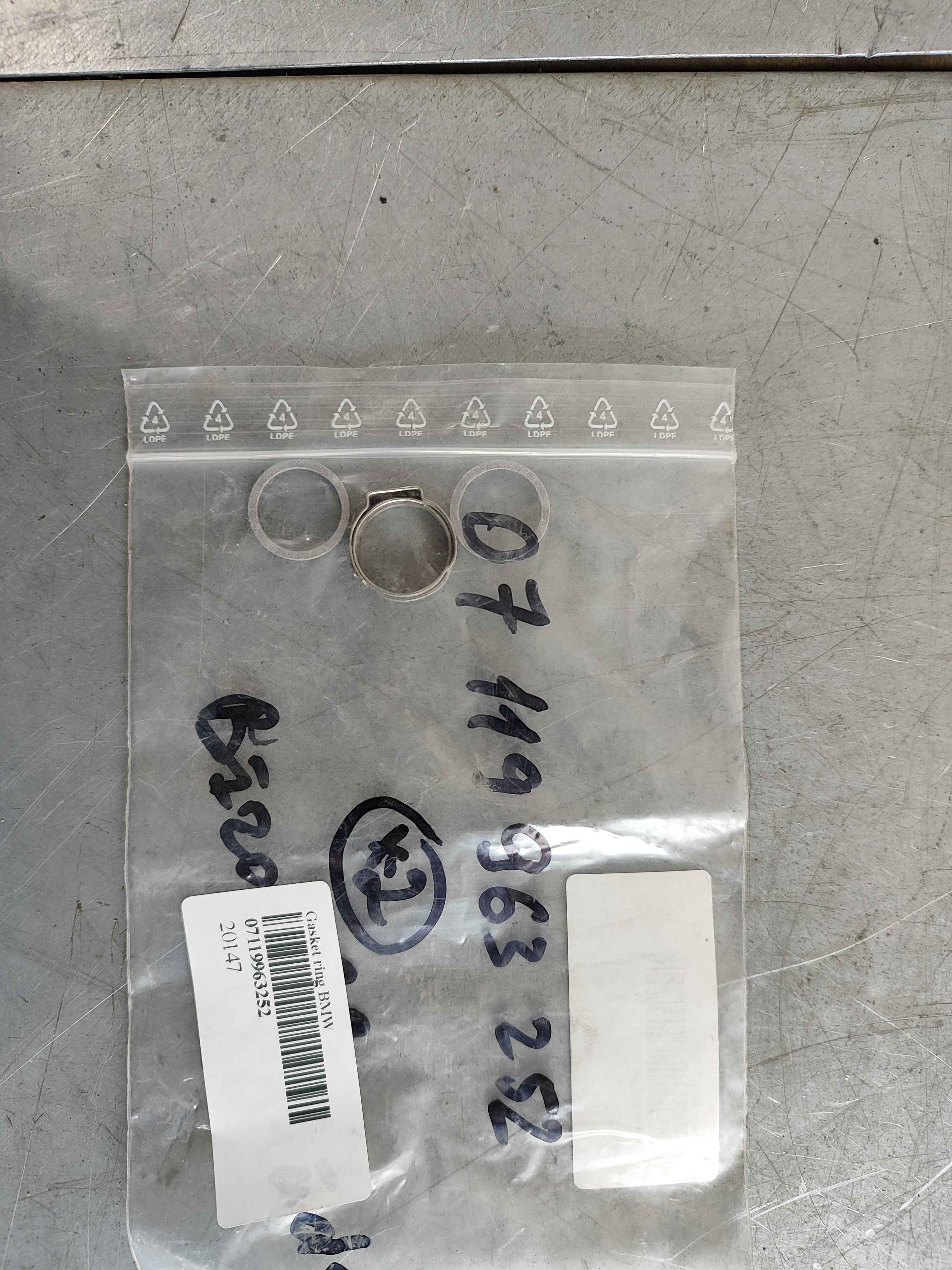 Gasket ring BMW
