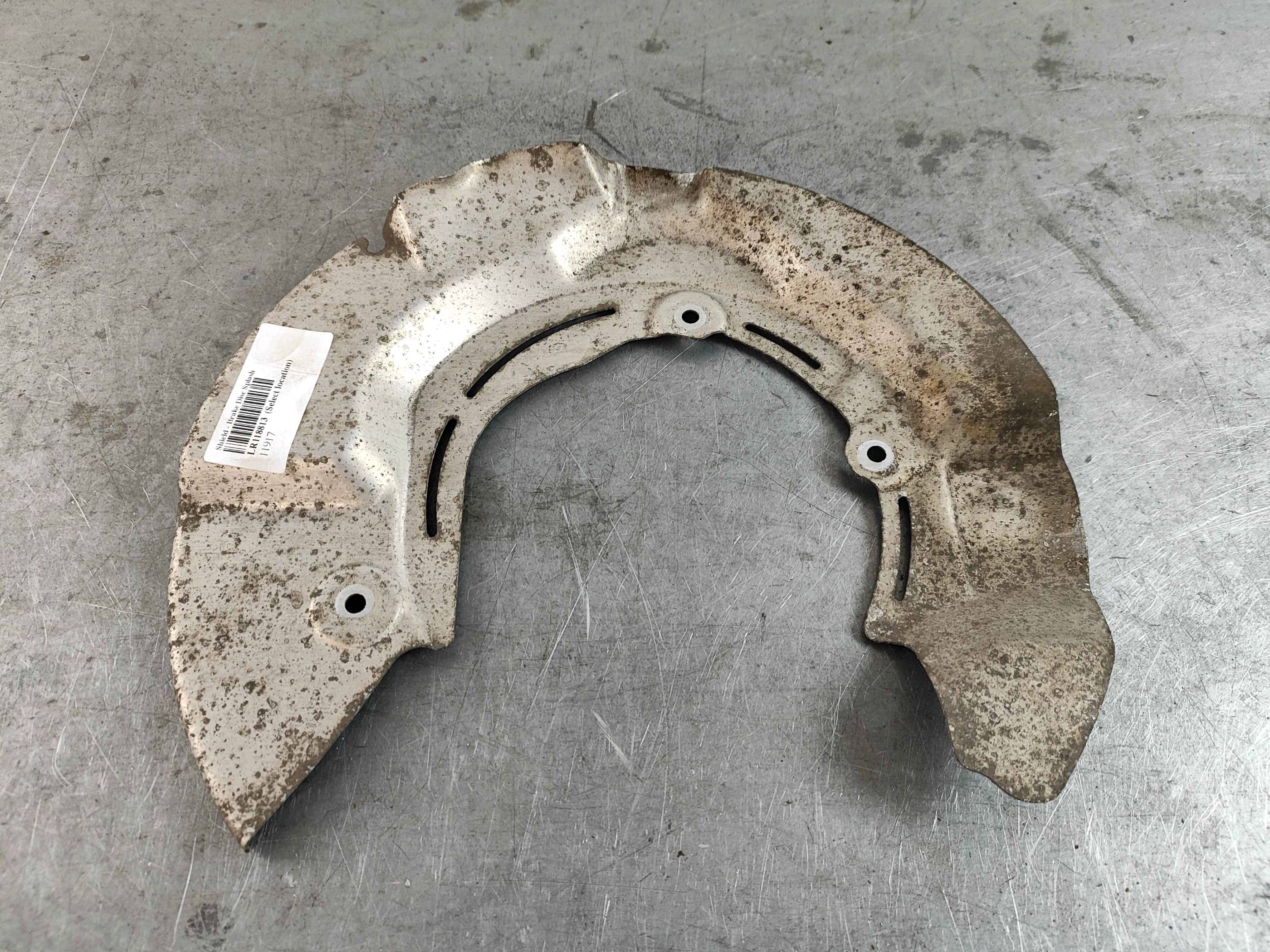 Shield - Brake Disc Splash