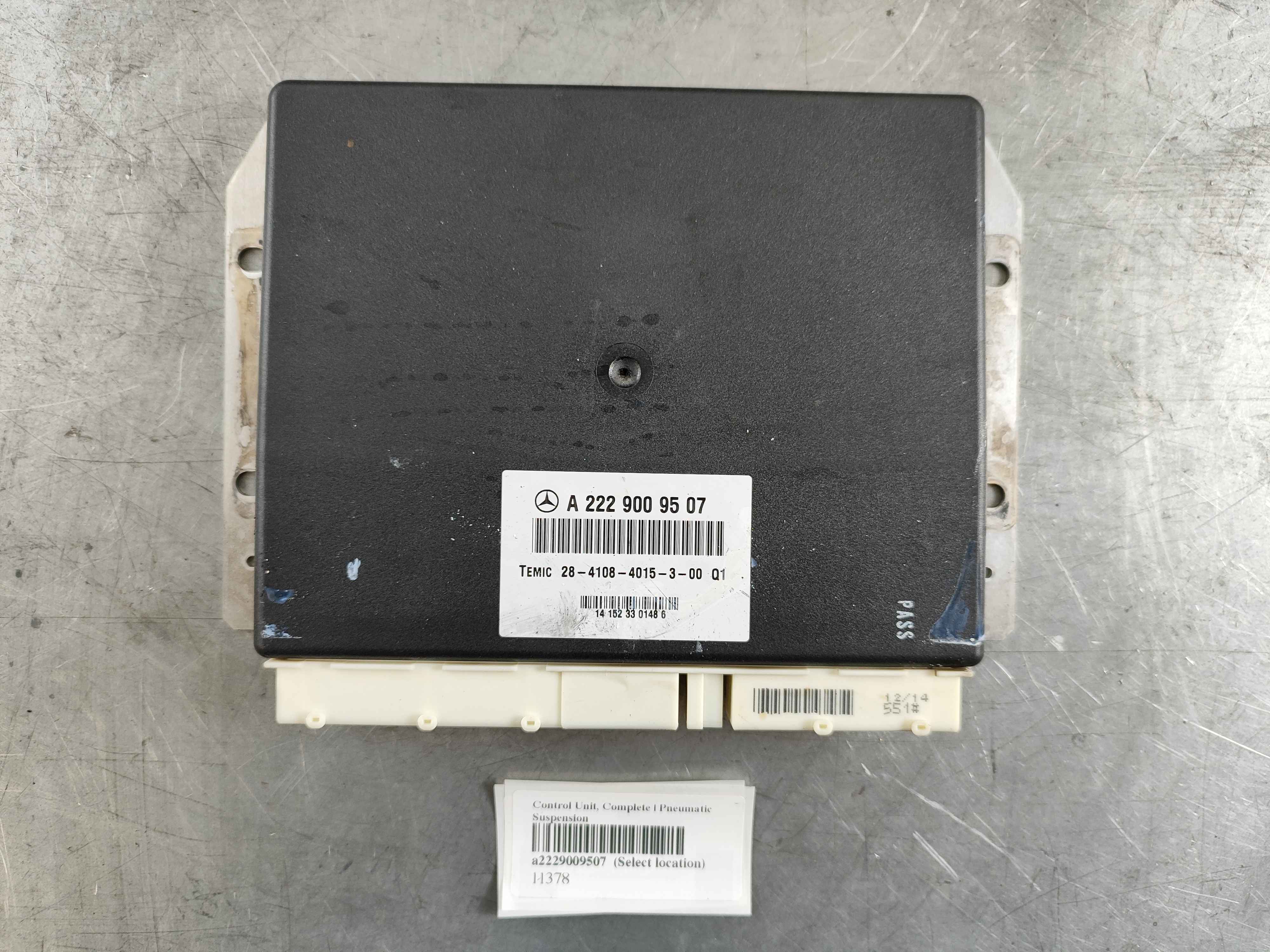Control Unit, Complete | Pneumatic Suspension