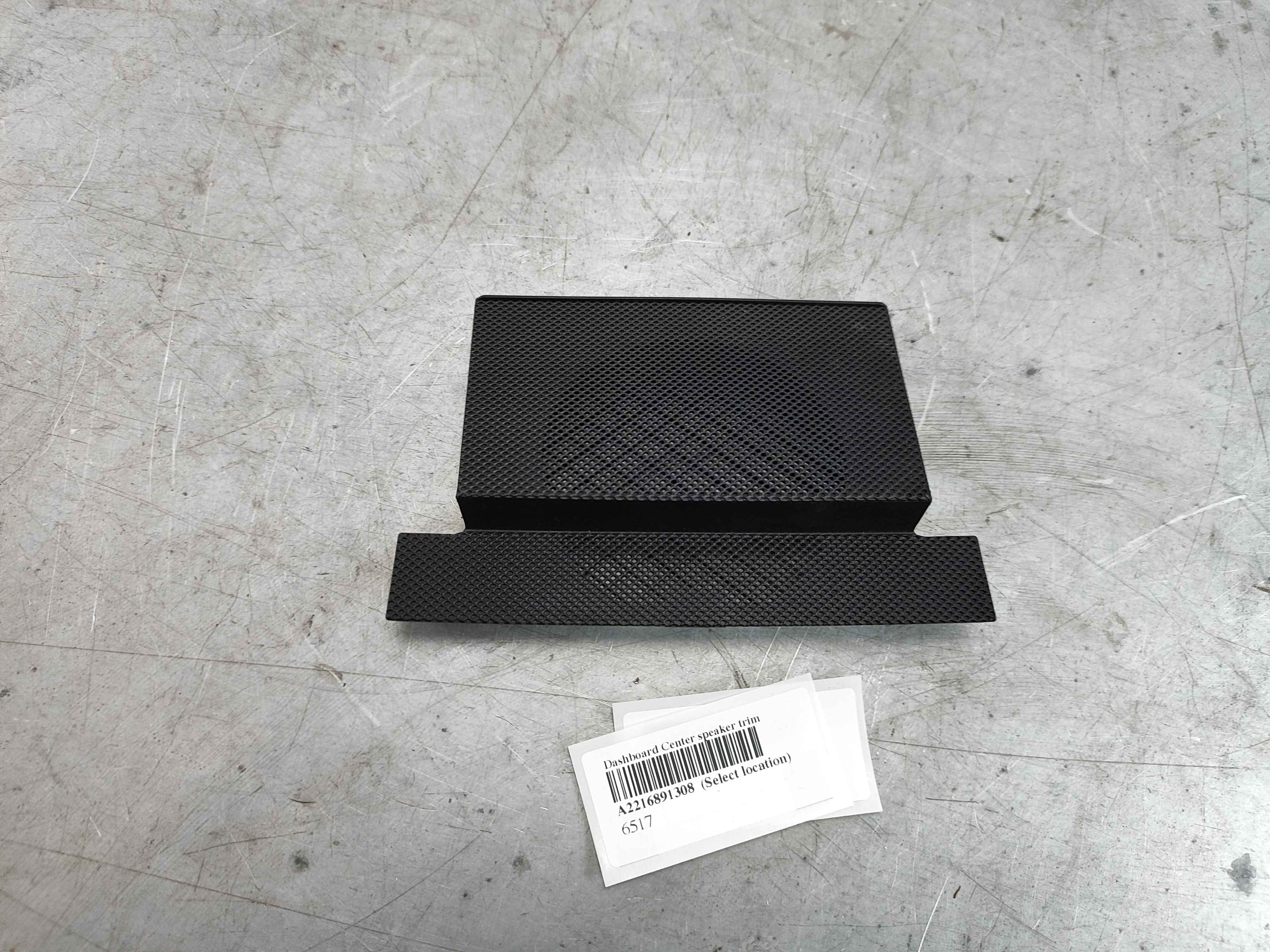 Dashboard Center speaker trim