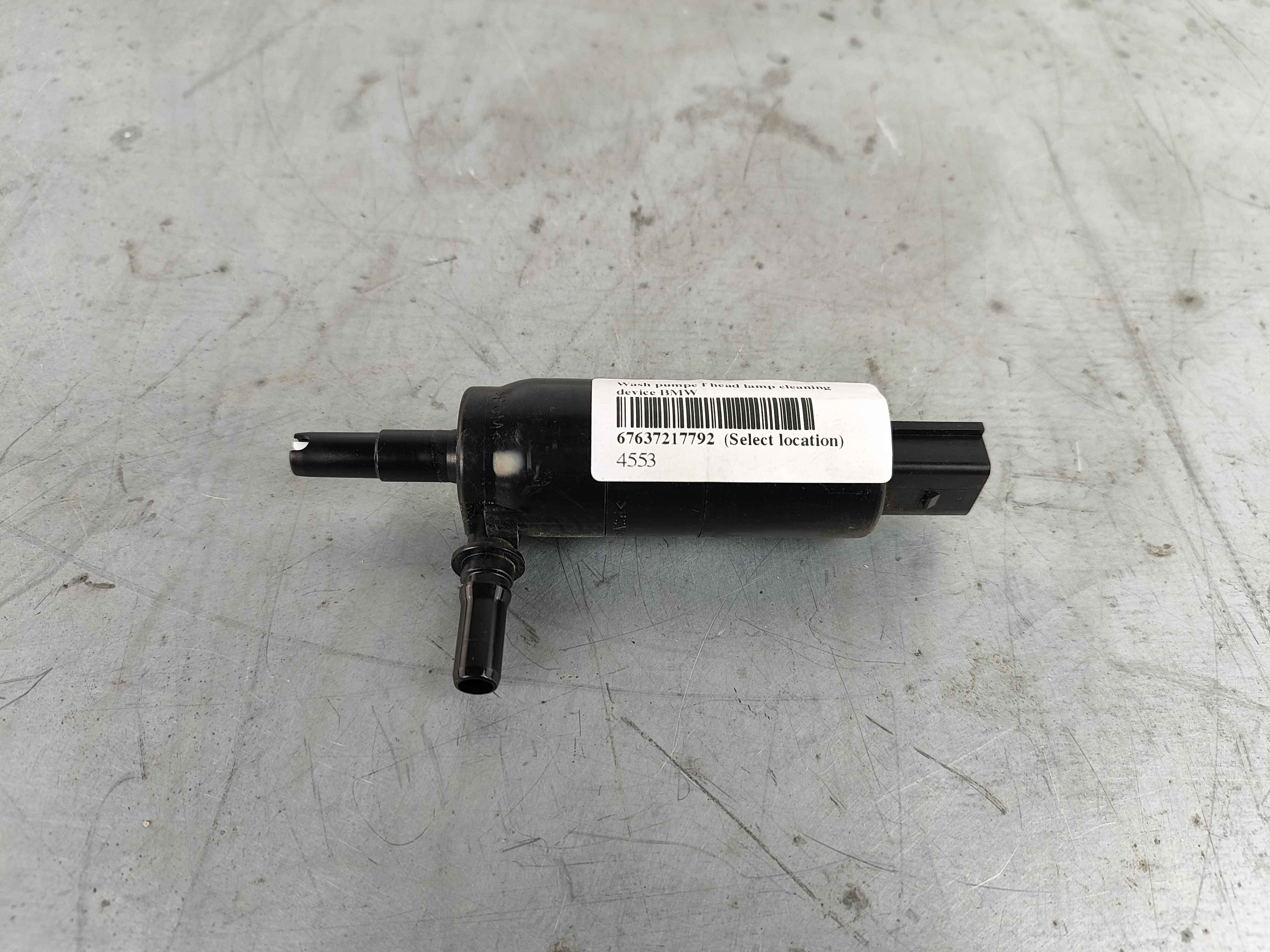 Wash pumpe f head lamp cleaning device BMW
