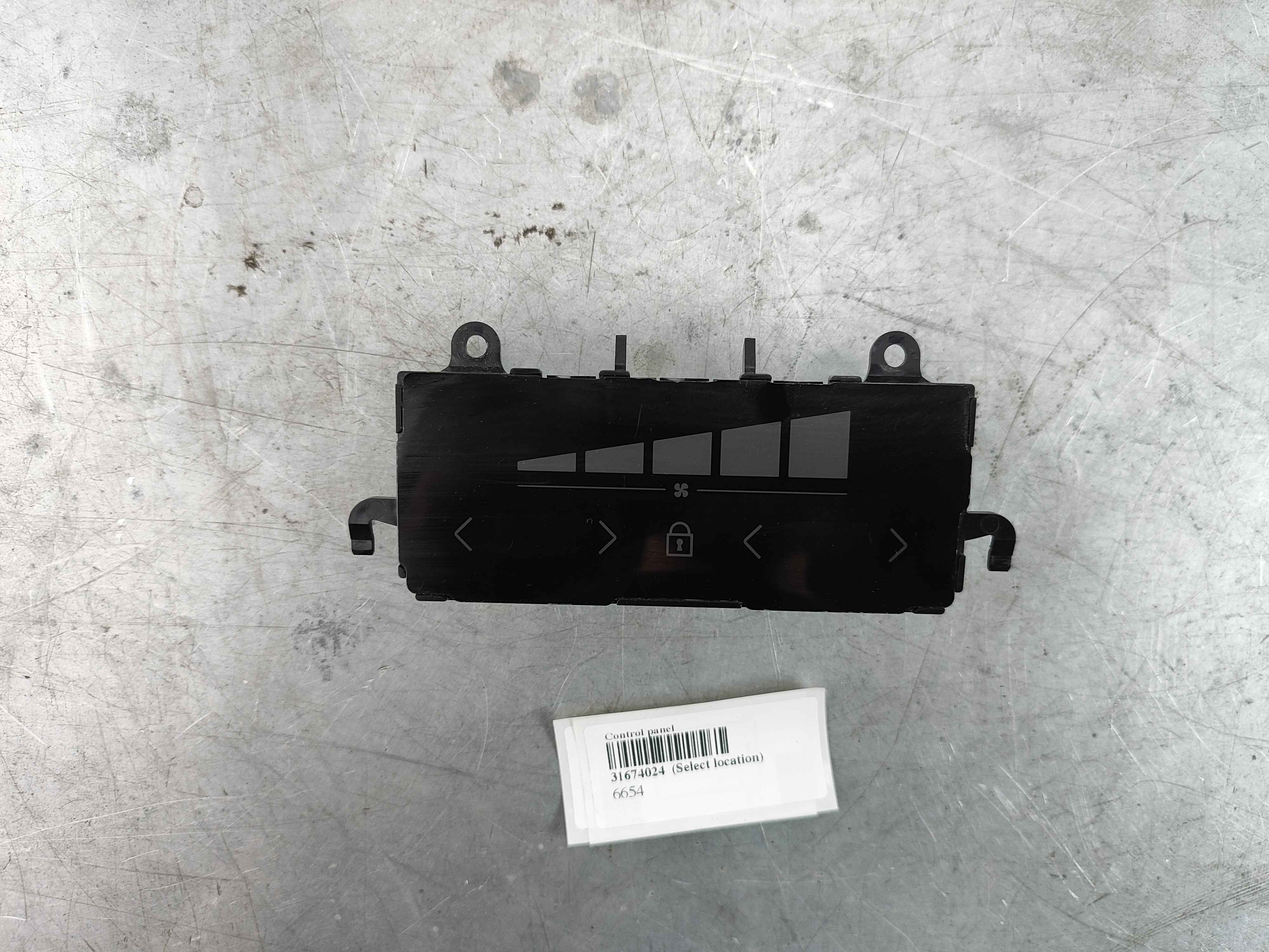Control panel