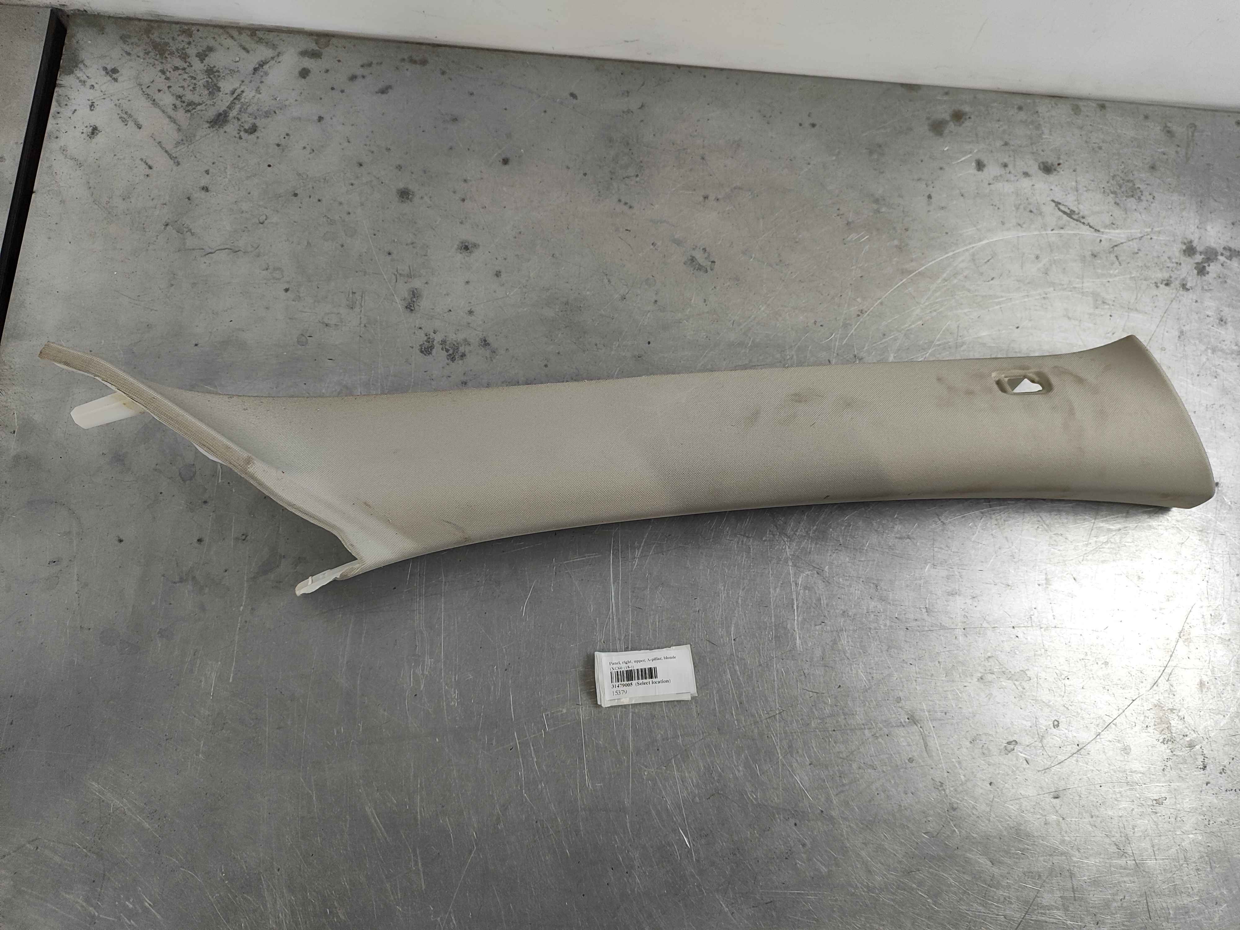 Panel, right, upper, A-pillar, blonde (XC60 (18-))