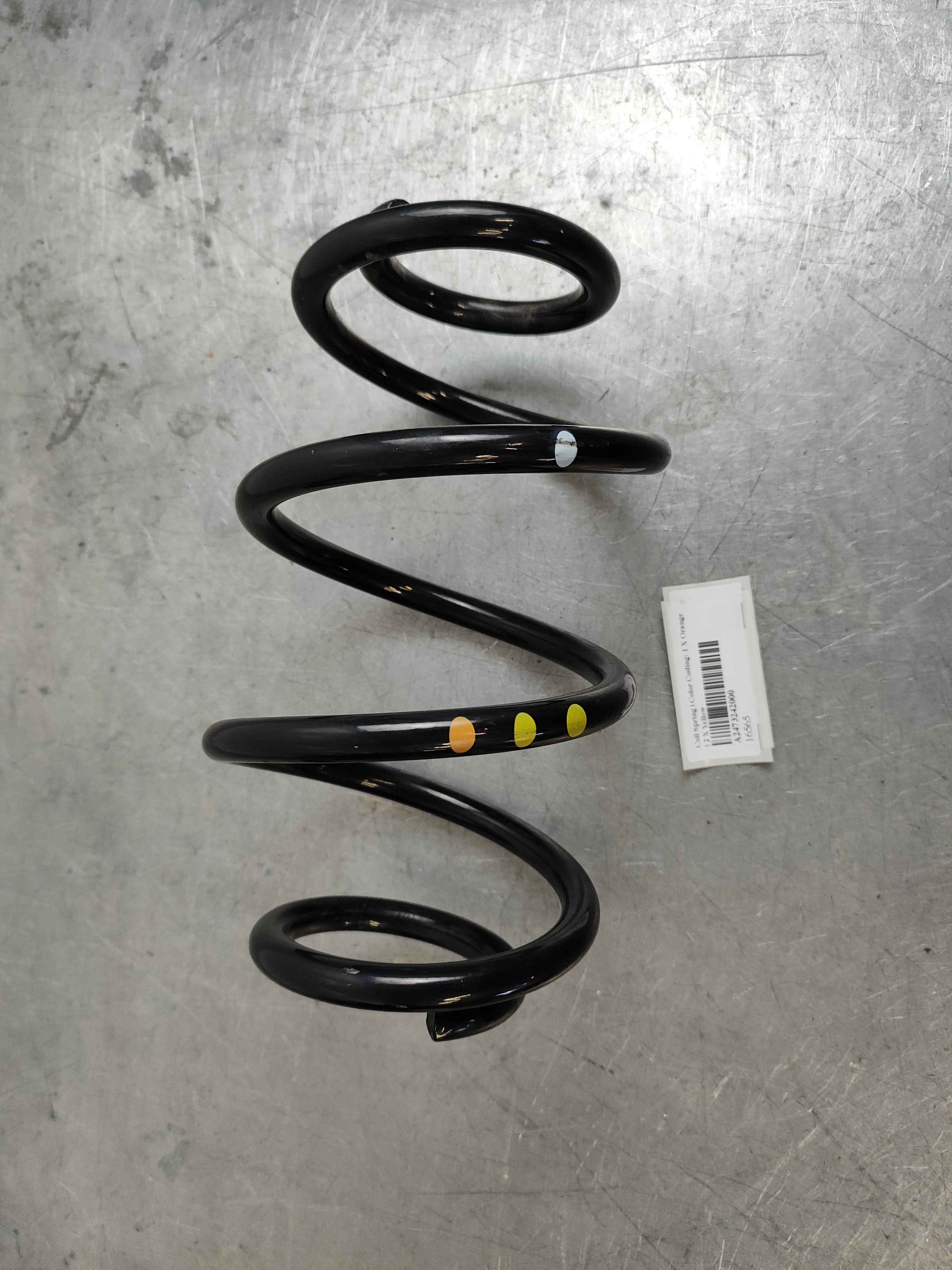 Coil Spring | Color Coding: 1 X Orange | 2 X Yellow