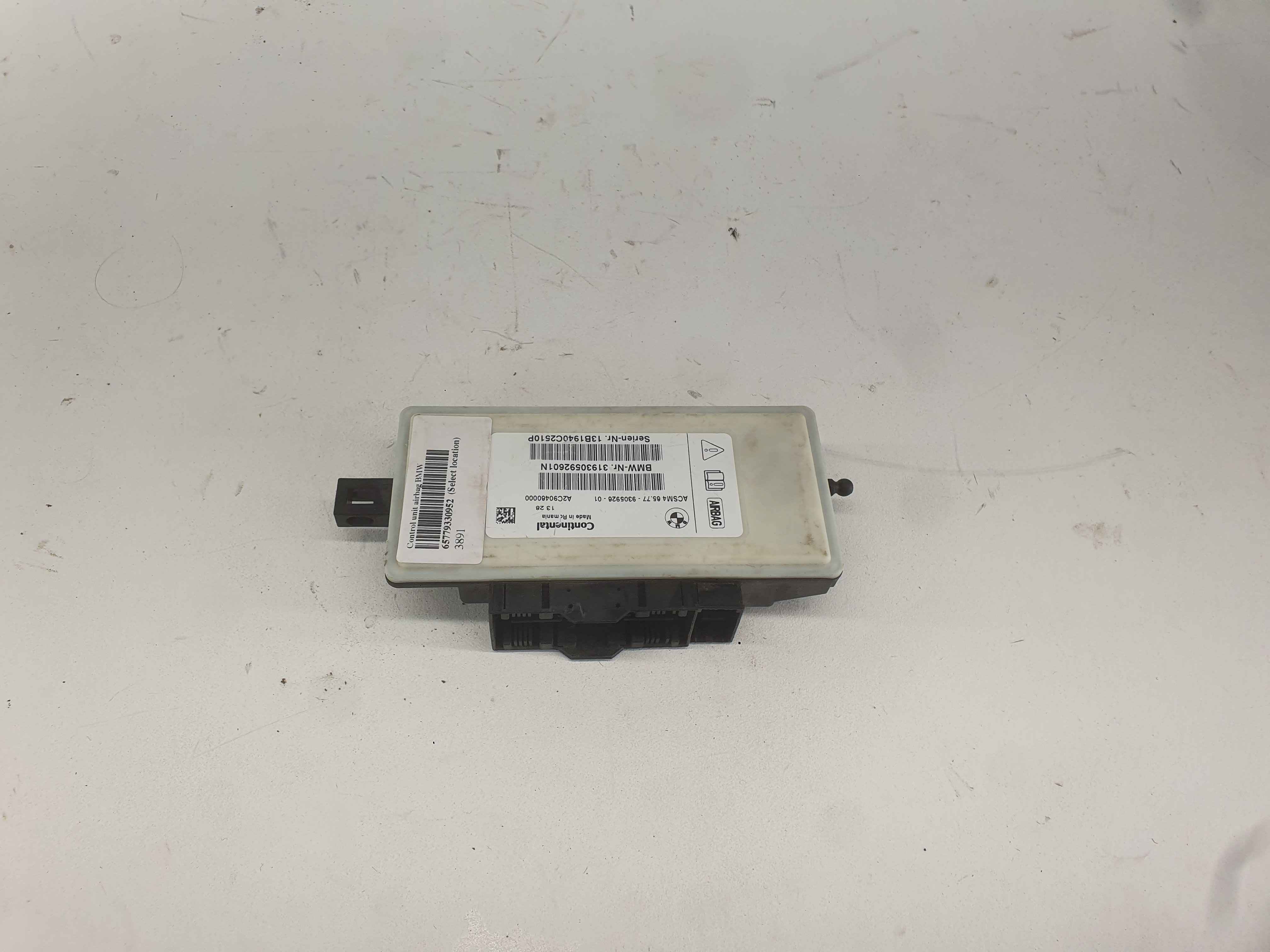 Control unit airbag BMW