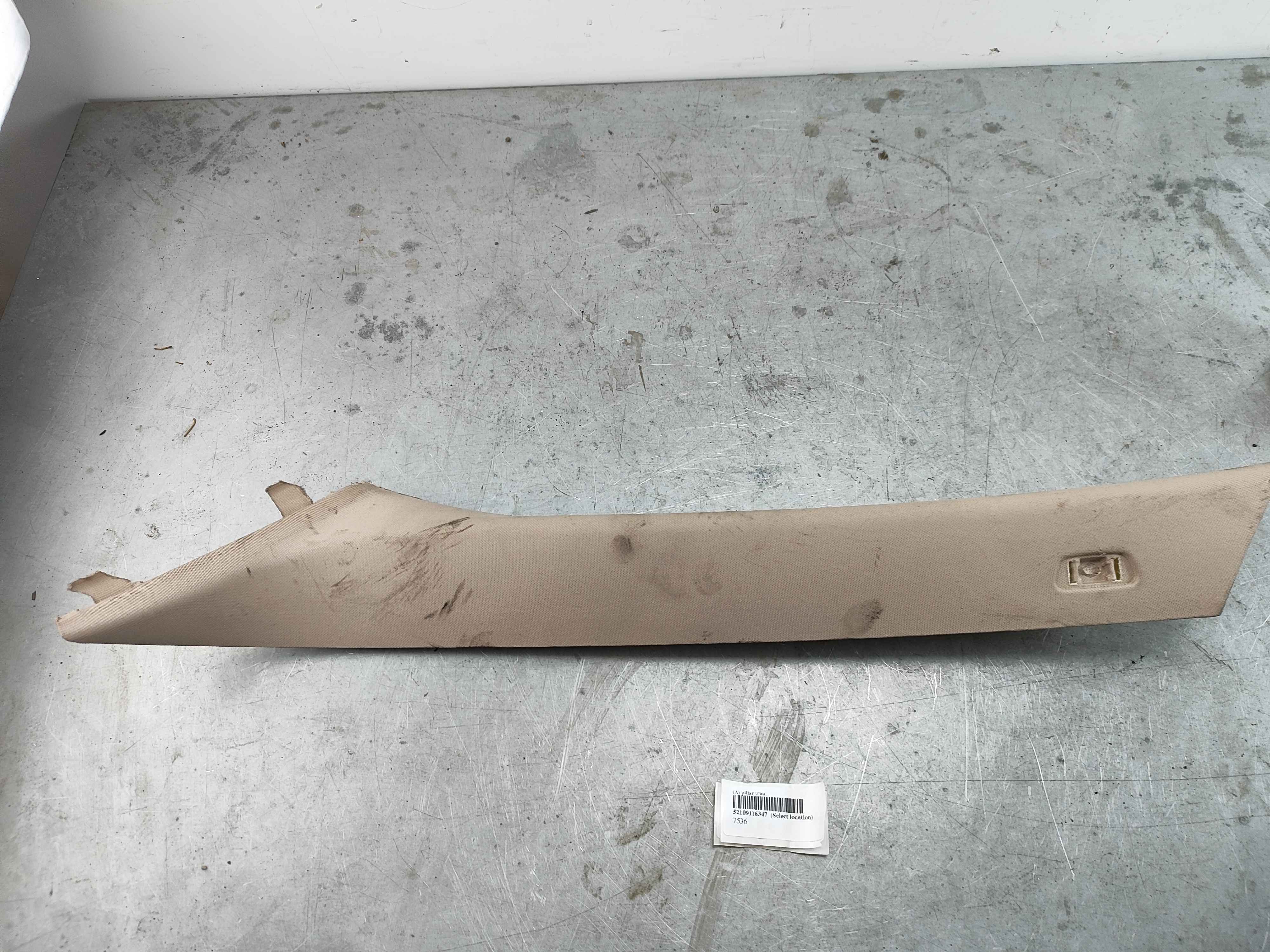 (A) pillar trim