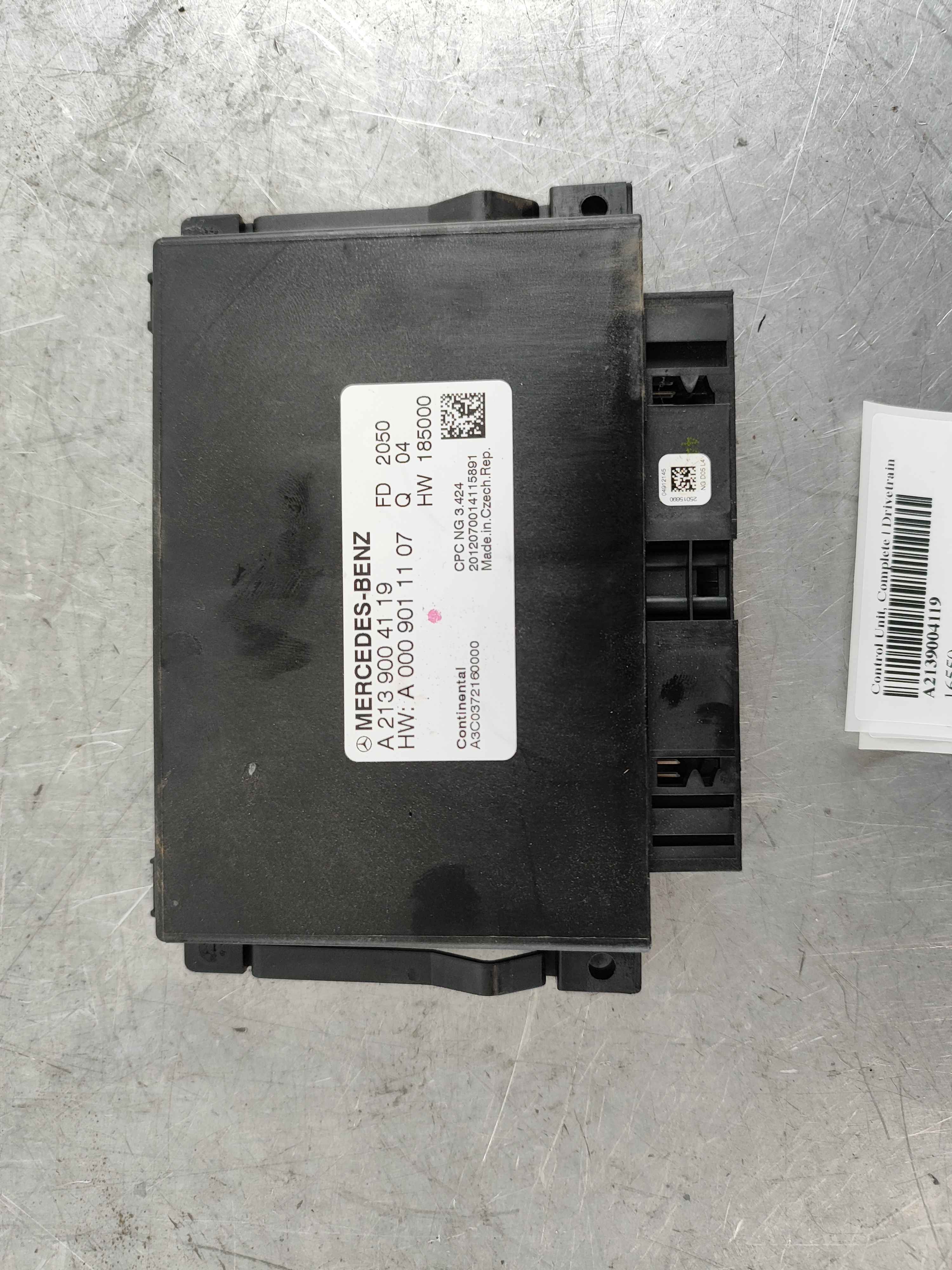 Control Unit, Complete | Drivetrain