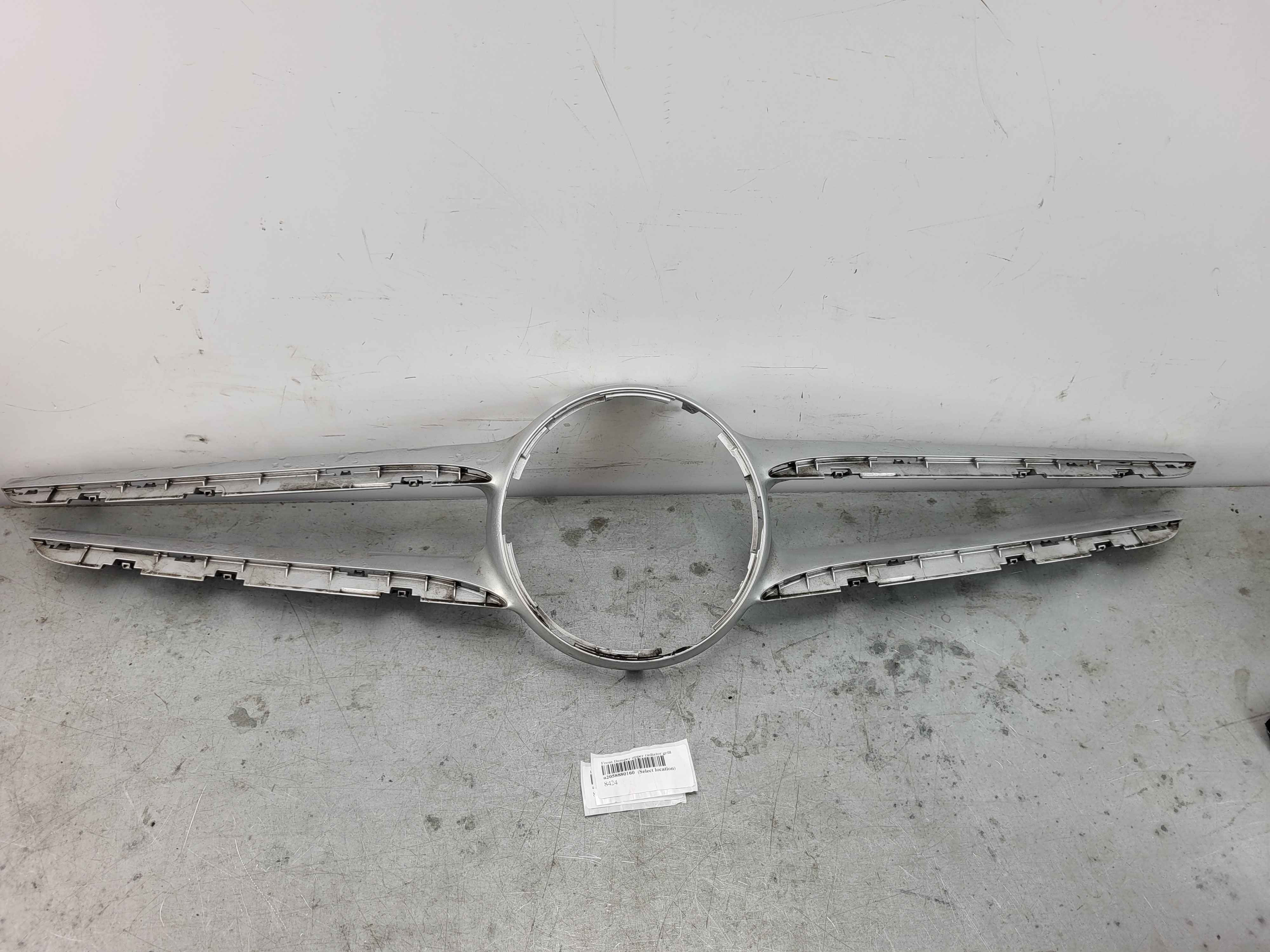 Front Bumper upper radiator grill