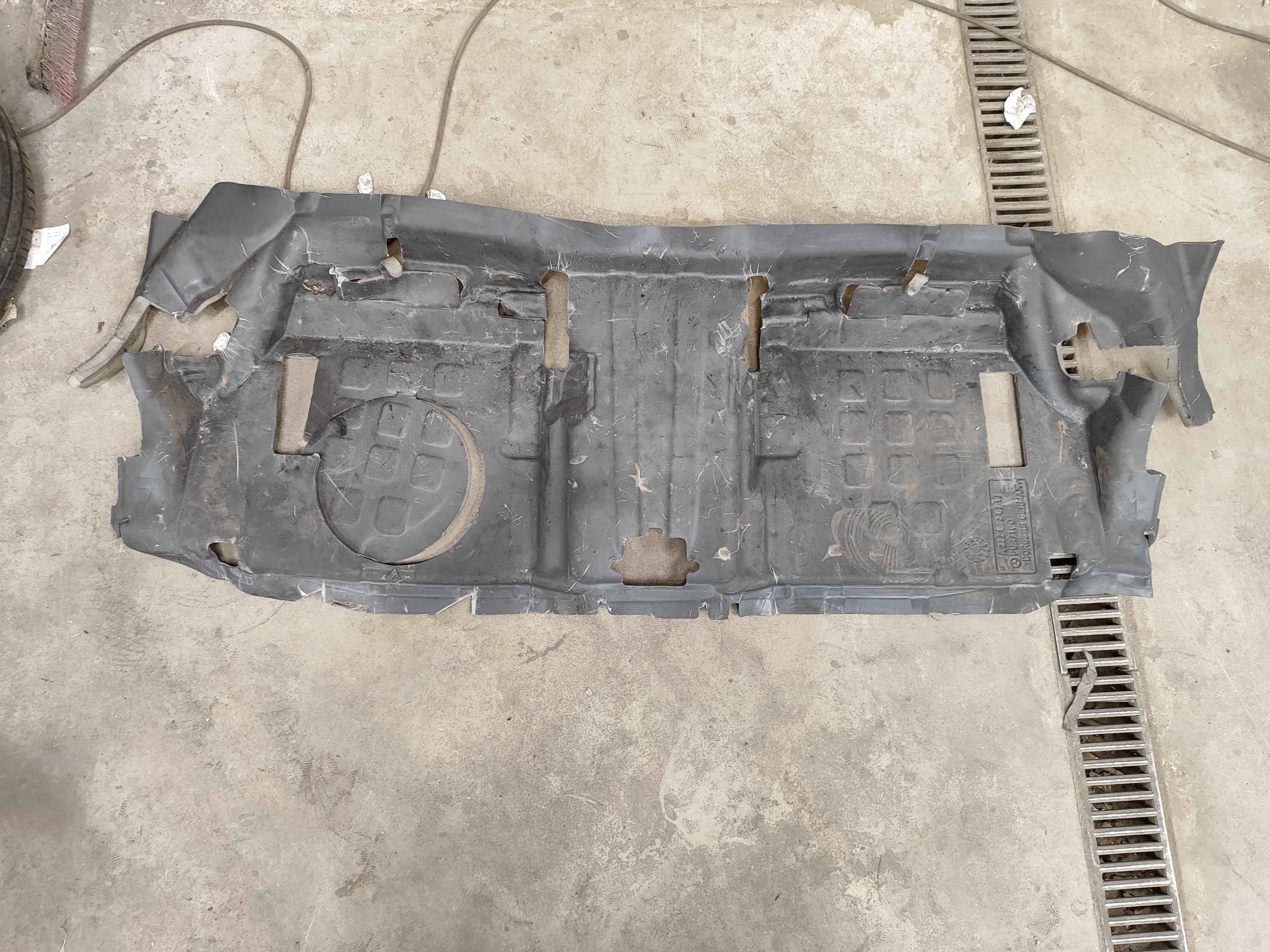 Damping Under Rear Seat | Underneath Rear Seat