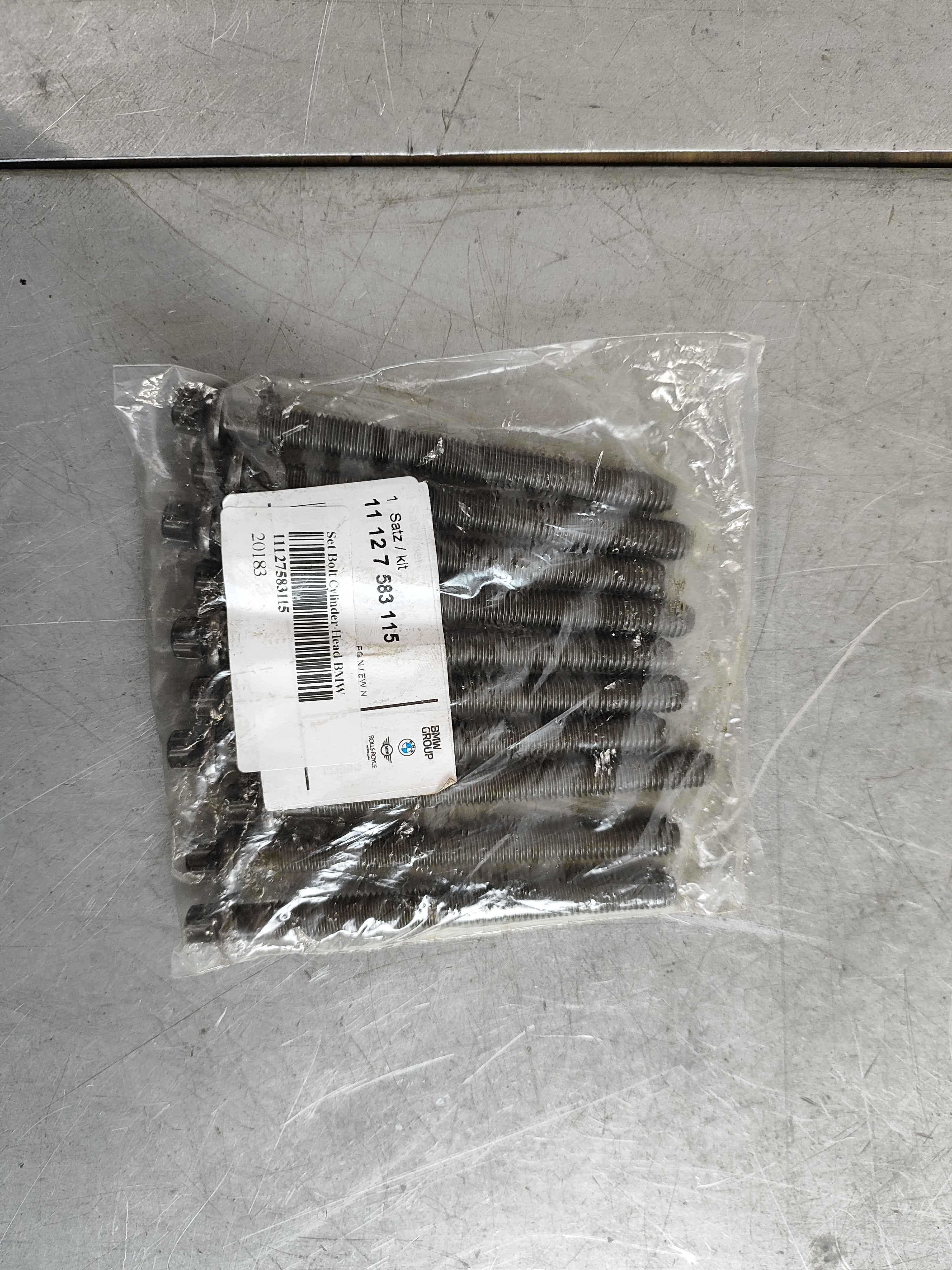Set Bolt Cylinder Head BMW