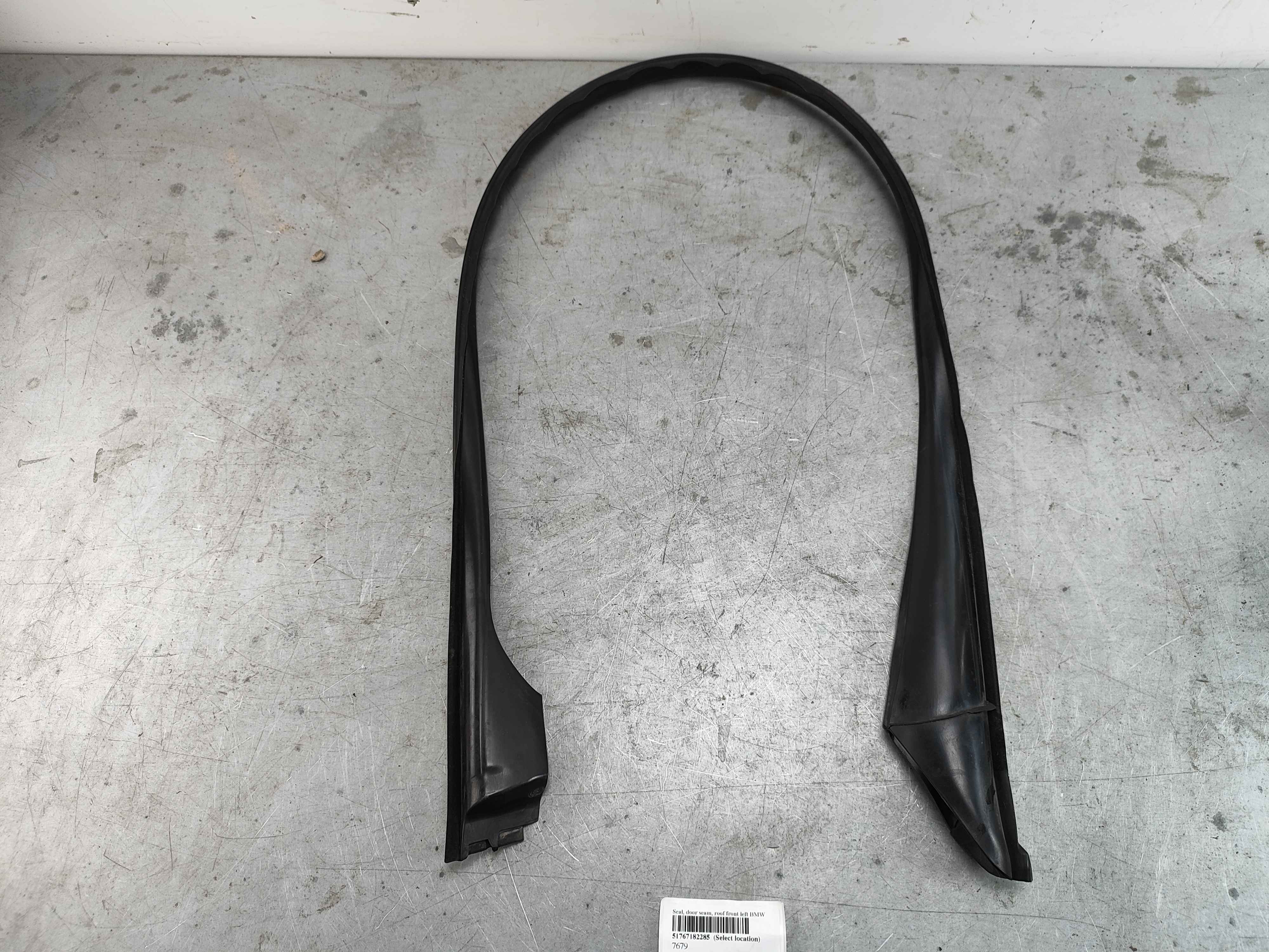 Seal, door seam, roof front left BMW