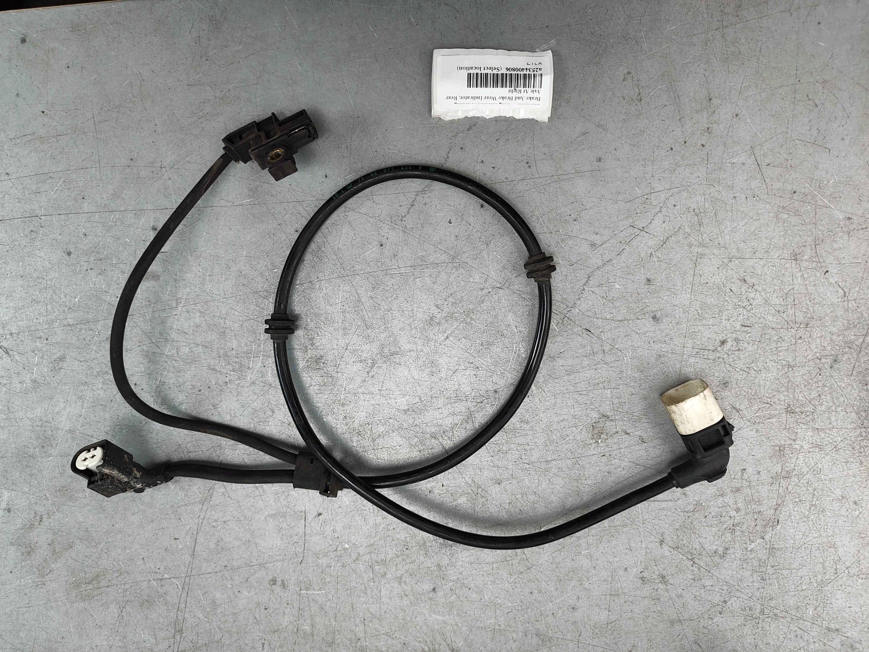 Electrical Wiring Harness | Parking Brake And Brake Wear Indicator, Rear Axle At Right