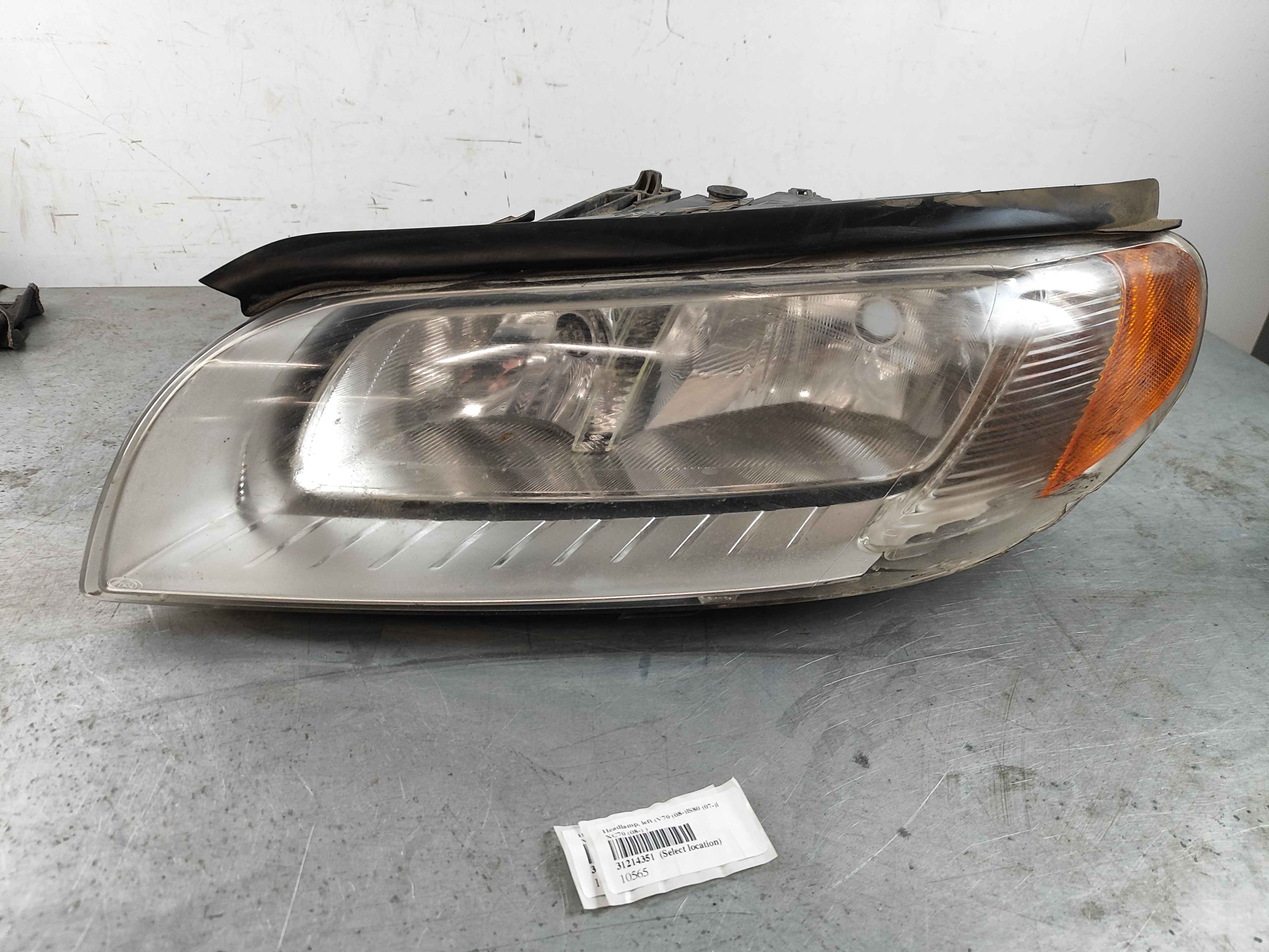 Headlamp, left (V70 (08-)|S80 (07-)| XC70 (08-) )