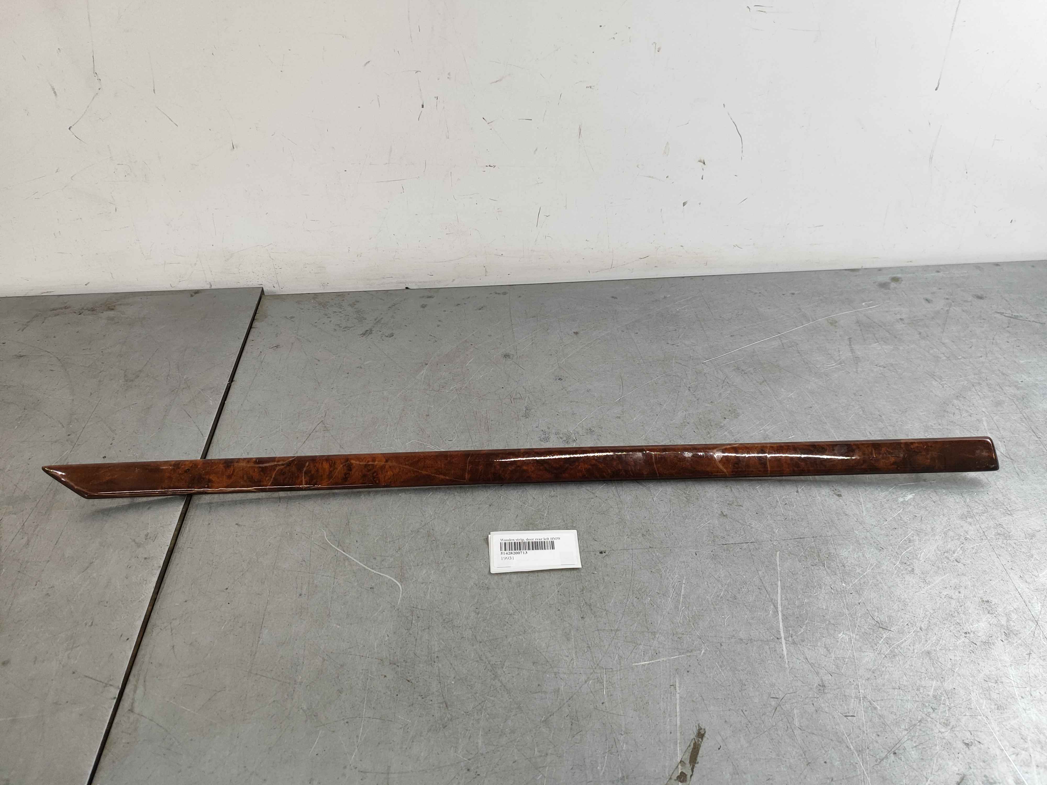 Wooden strip, door rear left BMW