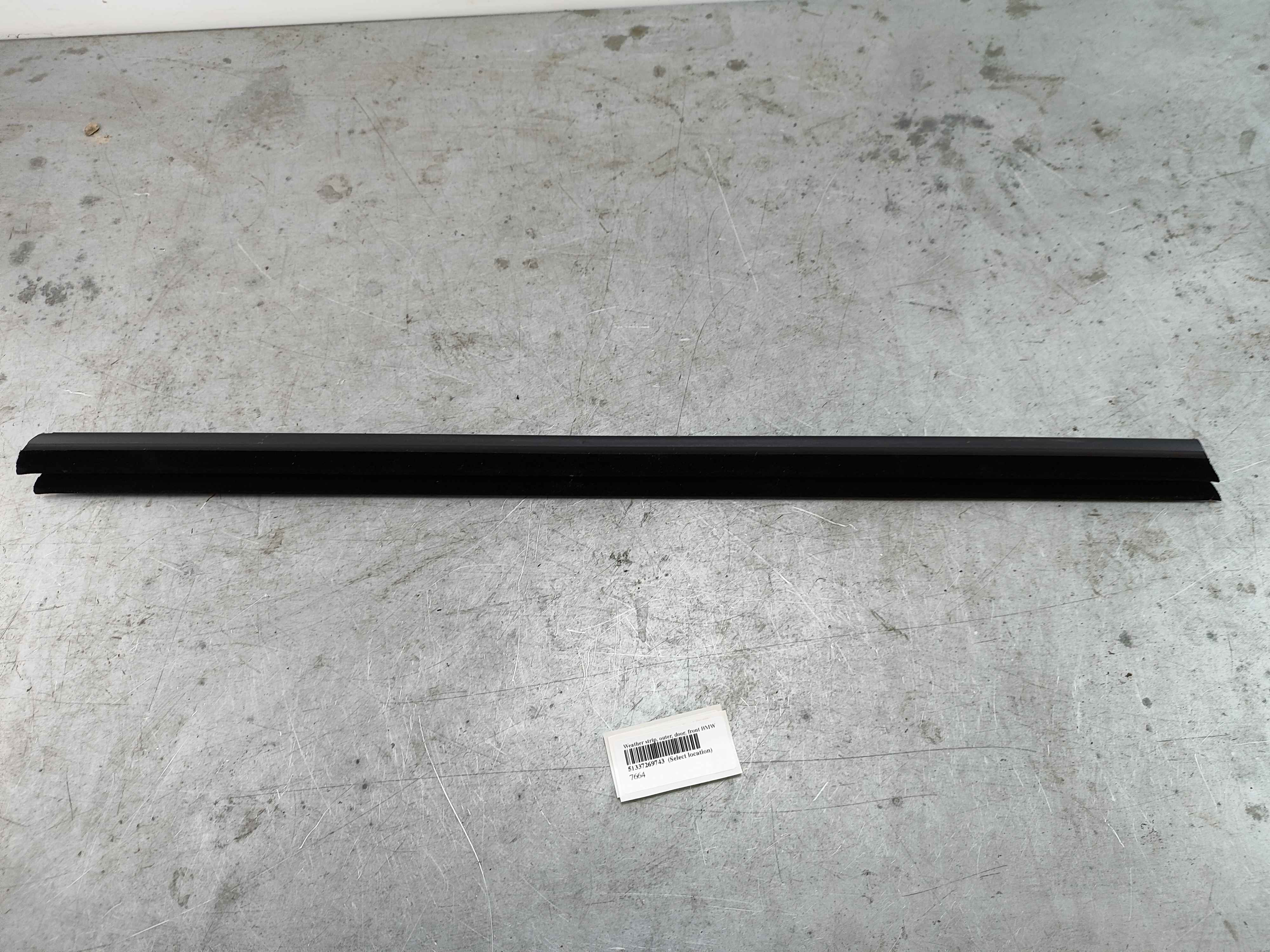 Weather strip, outer, door, front BMW