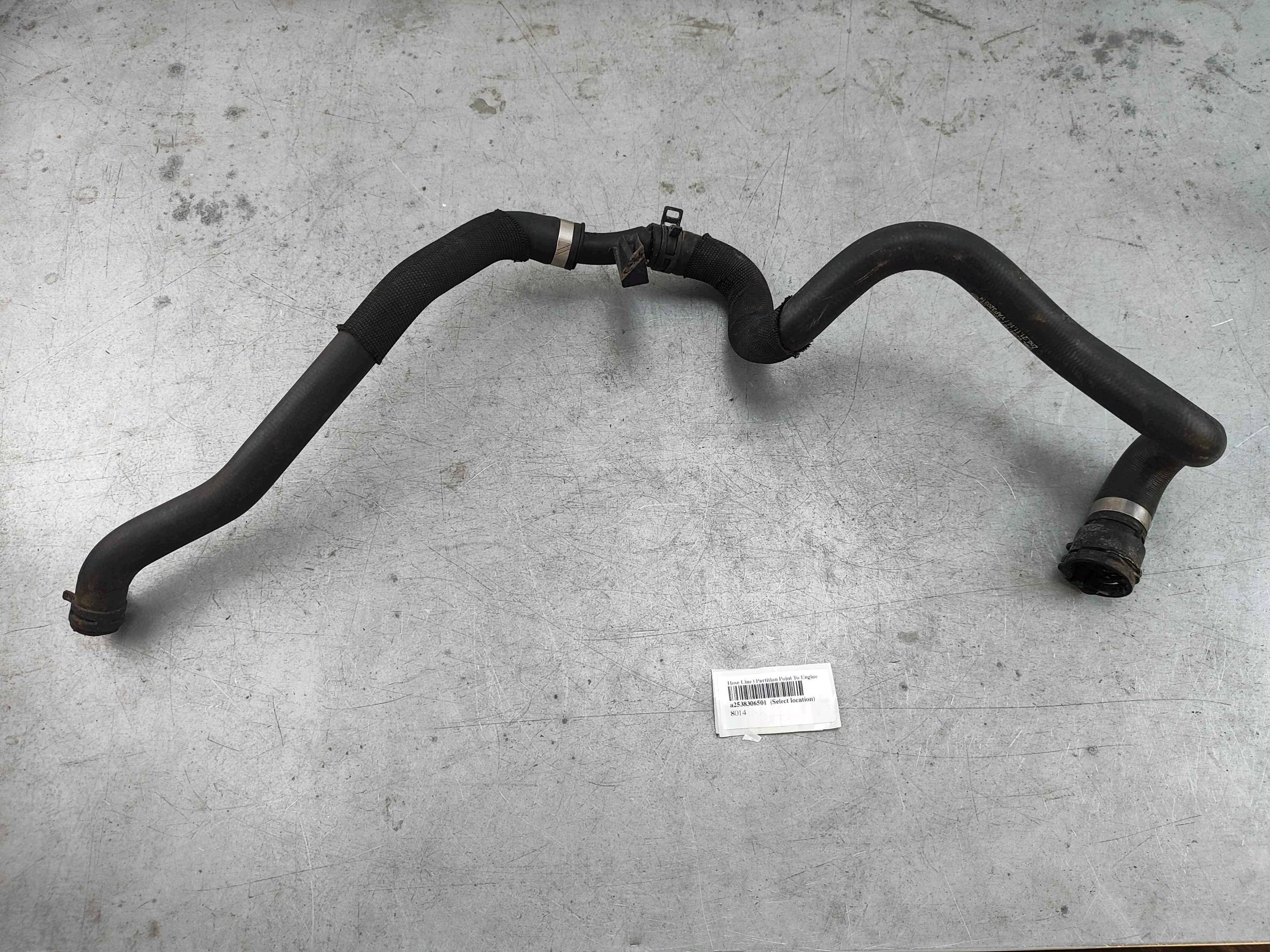 Hose Line | Partition Point To Engine
