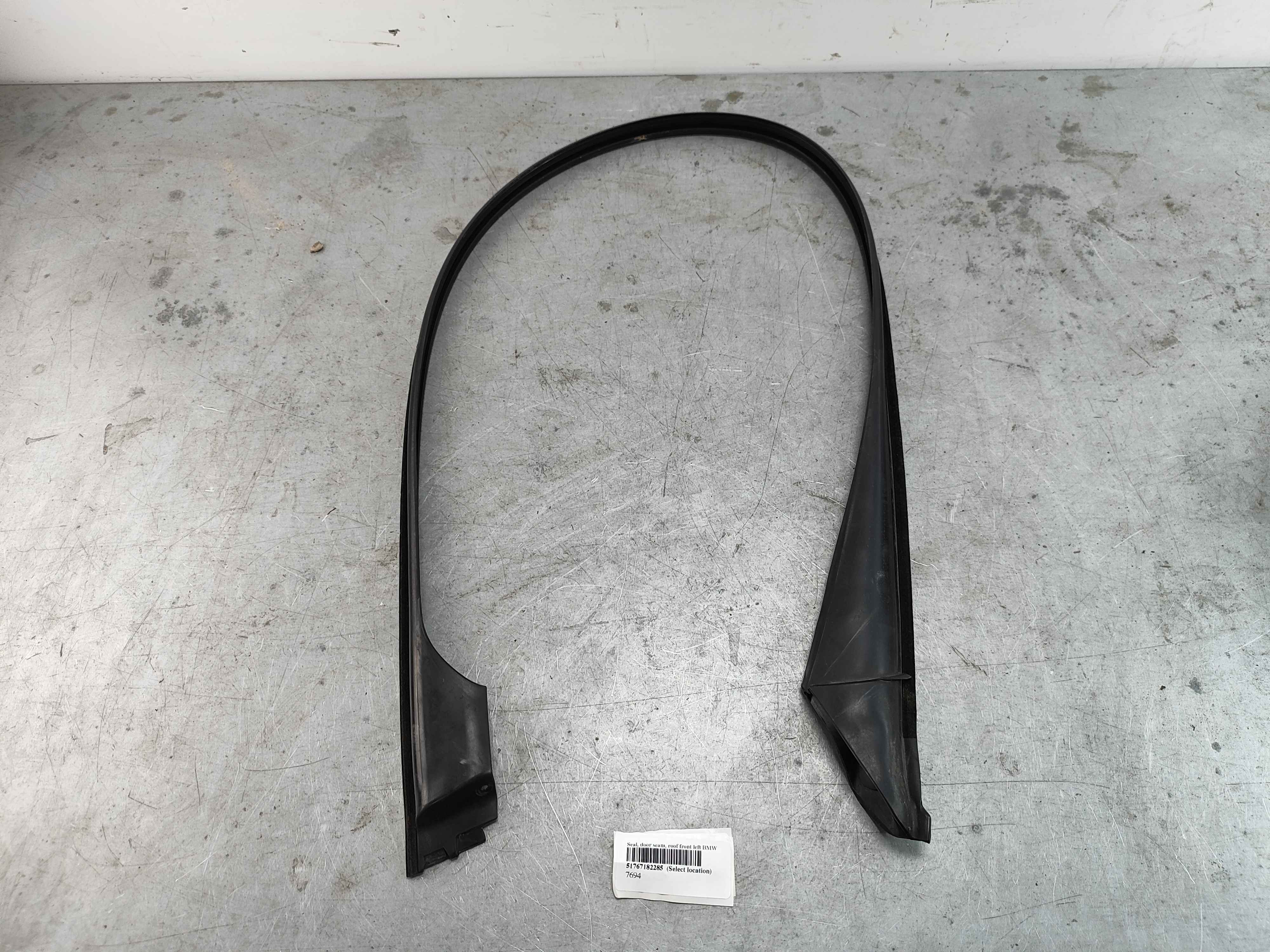 Seal, door seam, roof front left BMW