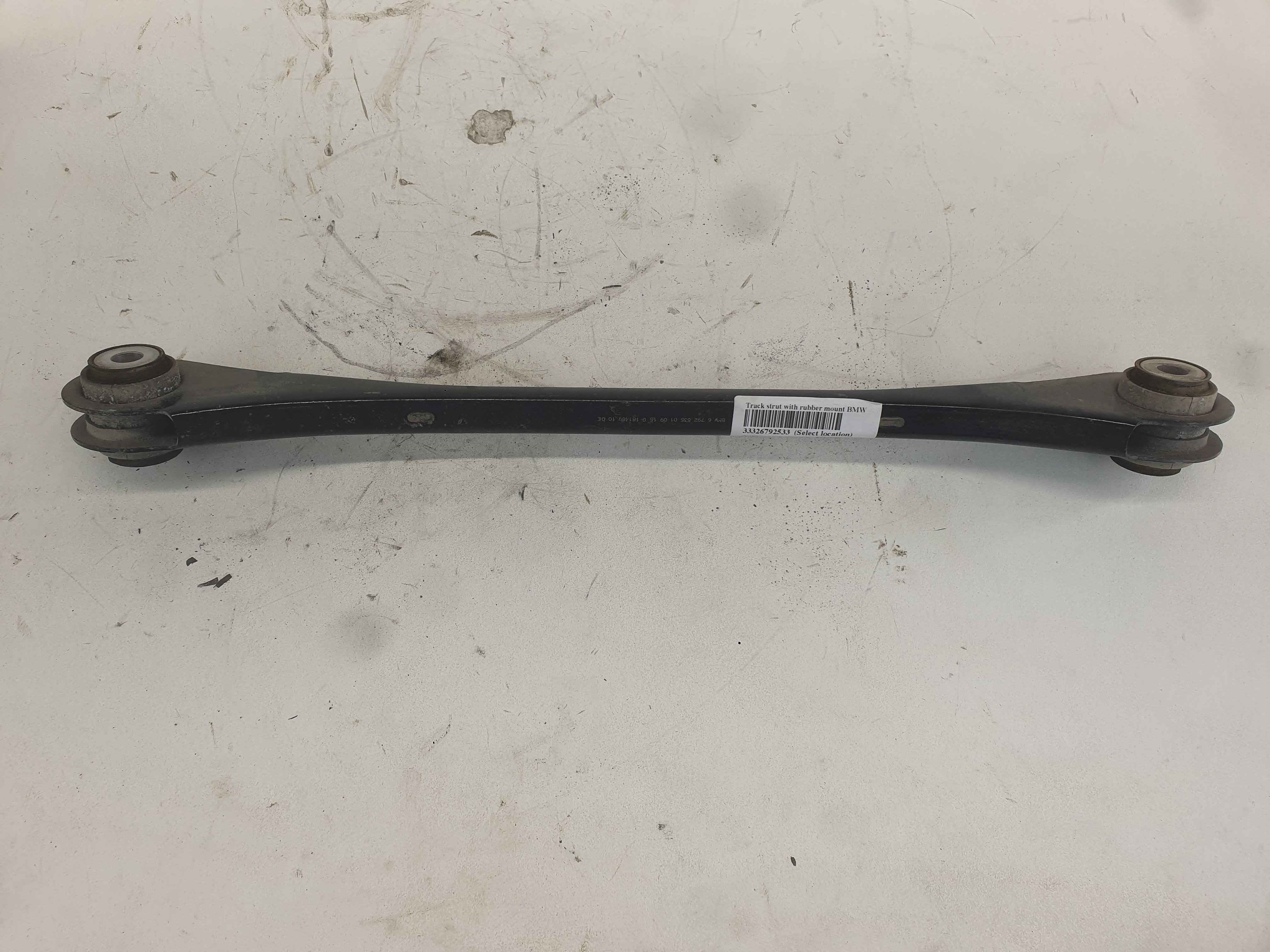 Track strut with rubber mount BMW